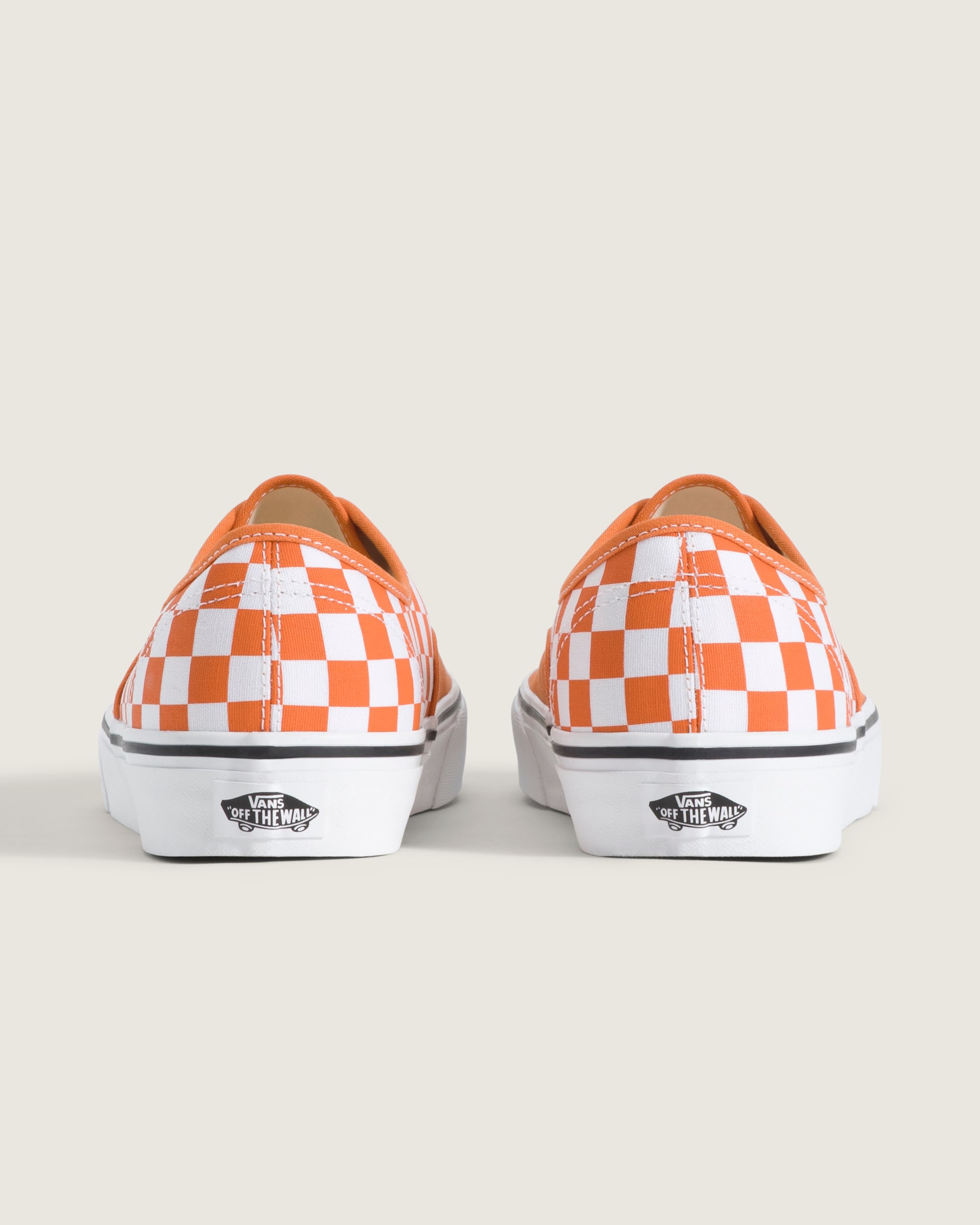 Authentic Shoe VANS Checkerboard Orange  True White ALT3
