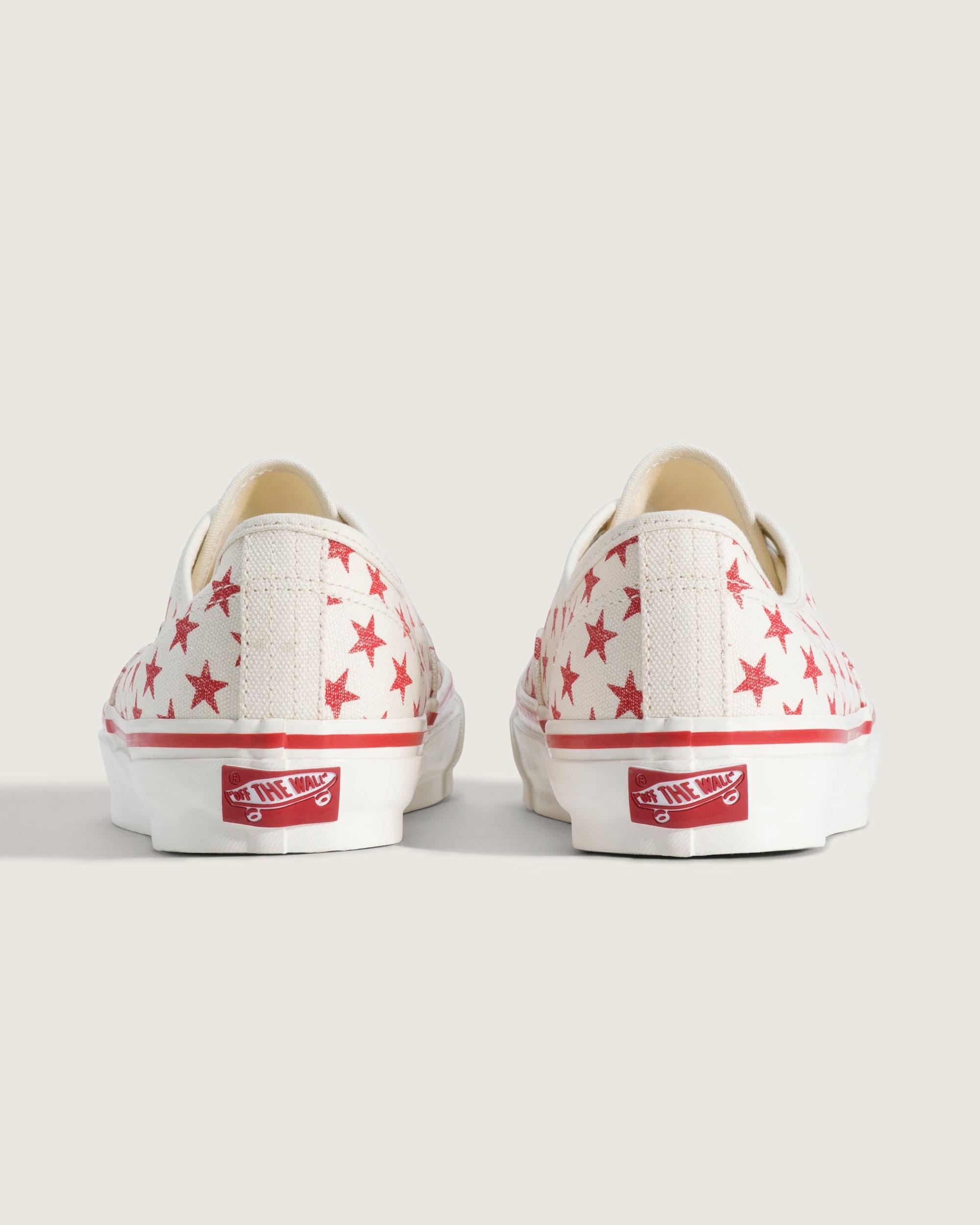 Premium Authentic Shoe VANS Racing Red  Marshmallow White ALT3