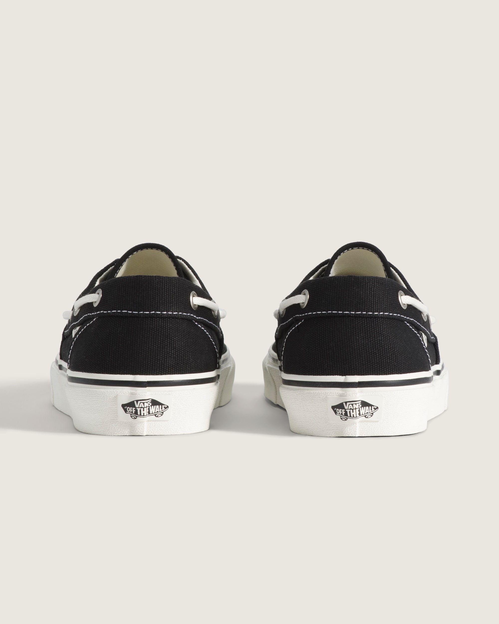 Authentic Boat Shoe VANS Heavyweight Canvas Black  Marshmallow ALT3
