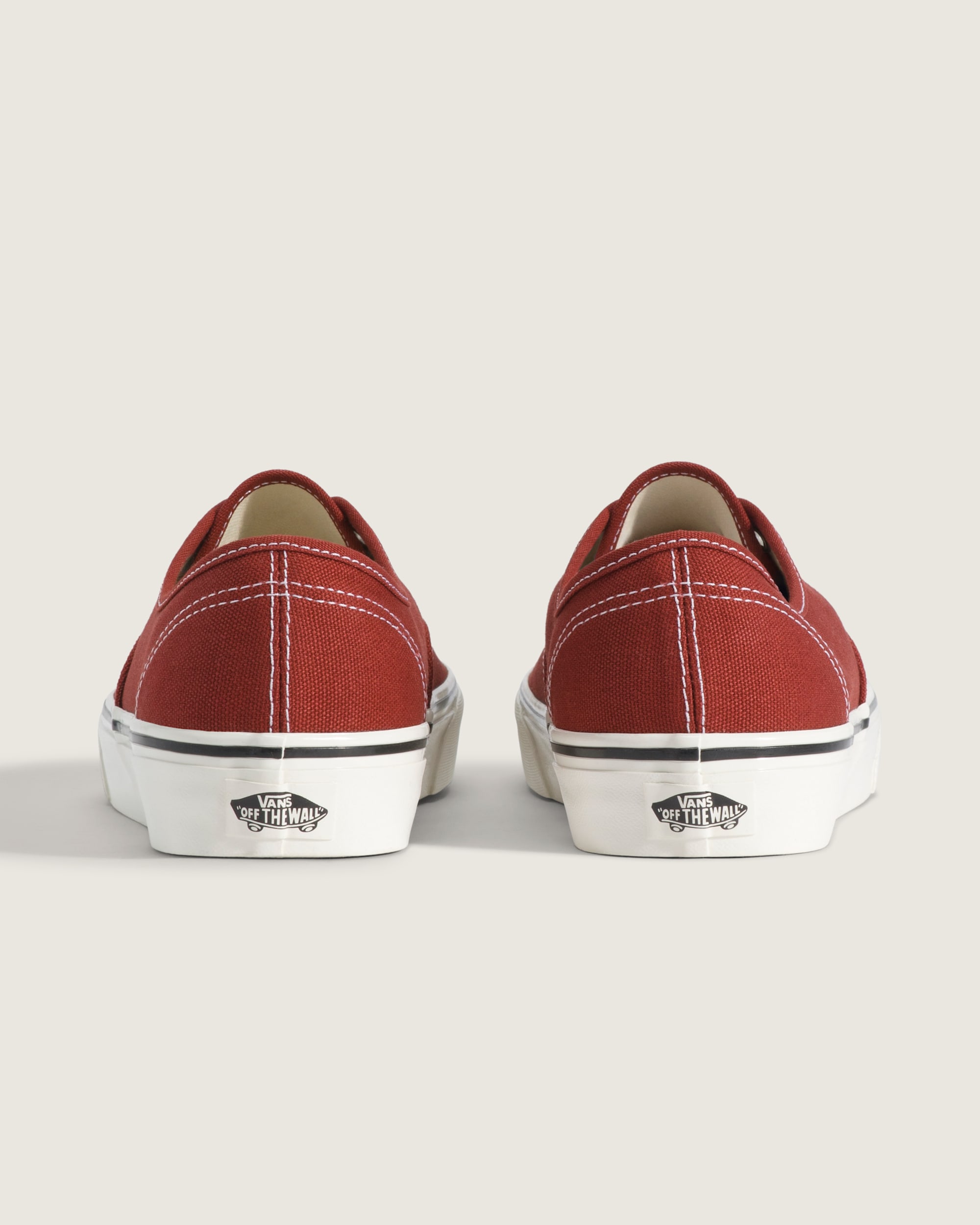 Authentic Shoe VANS Heavyweight Canvas Poppy Ember Red ALT3