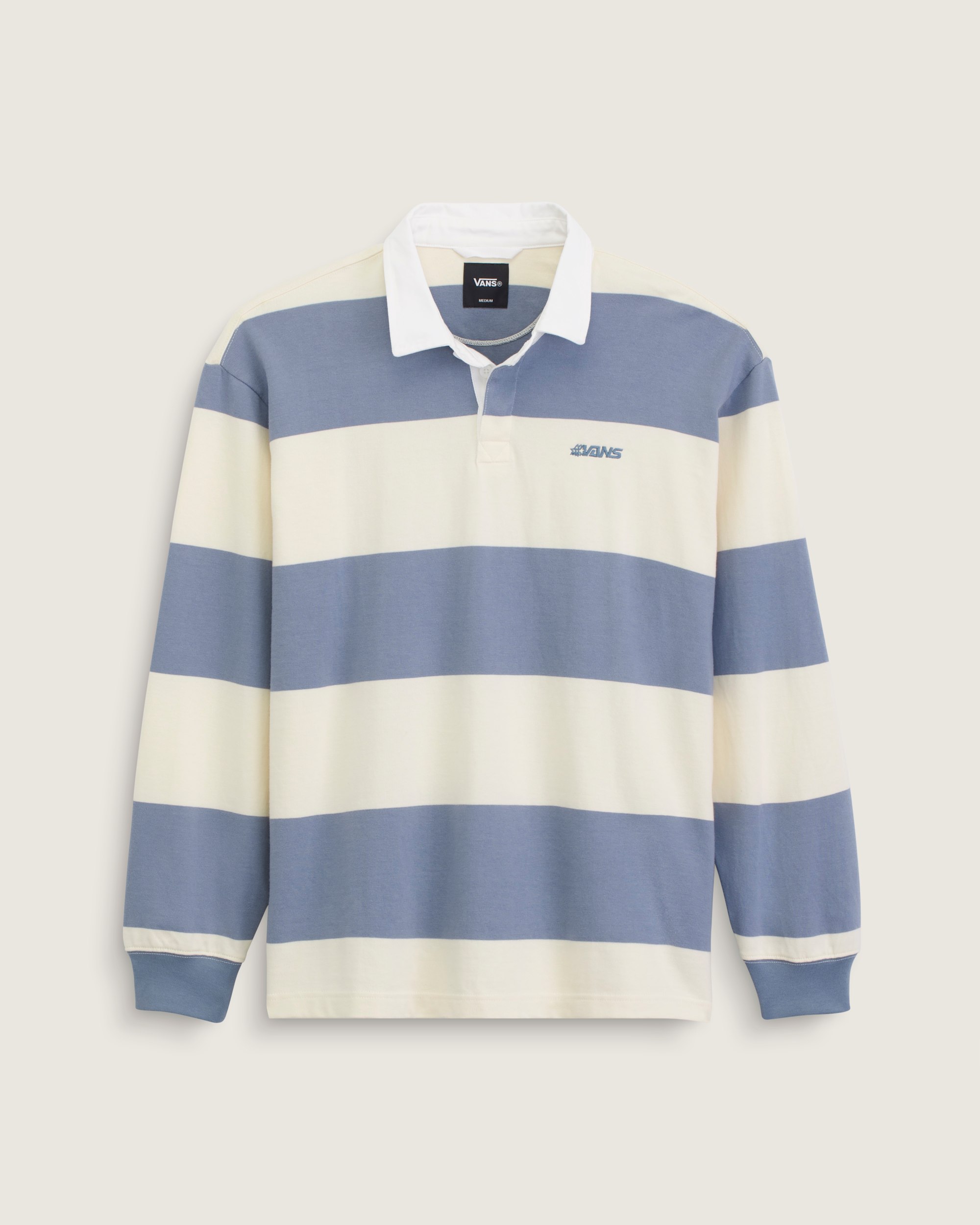 Ward Stripe Rugby Knit VANS Lemon Icing HERO