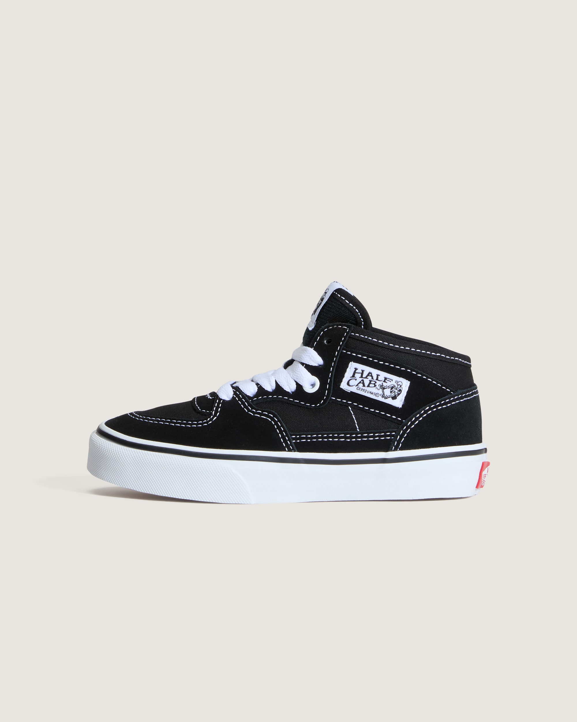 Little Kids Half Cab Decon Shoe VANS Black  True White HERO