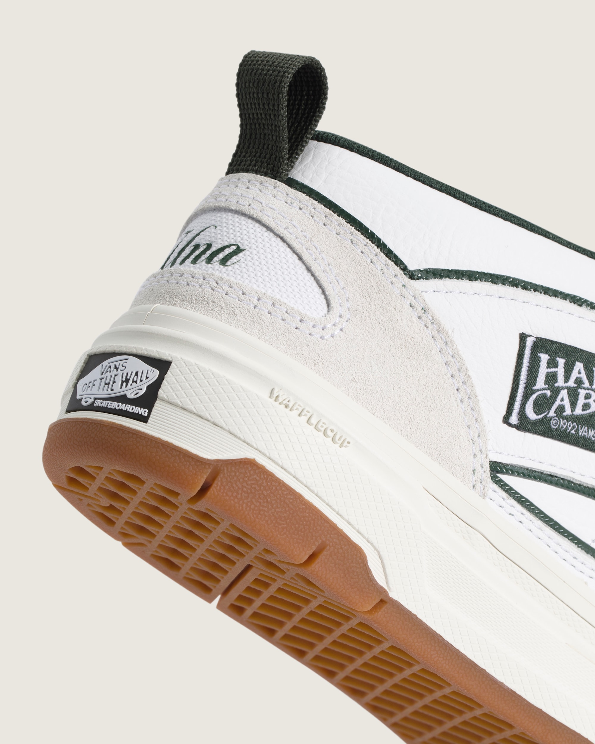 Skate Half Cab Wafflecup Shoe VANS Utility Block Blanc De Blanc ALT6
