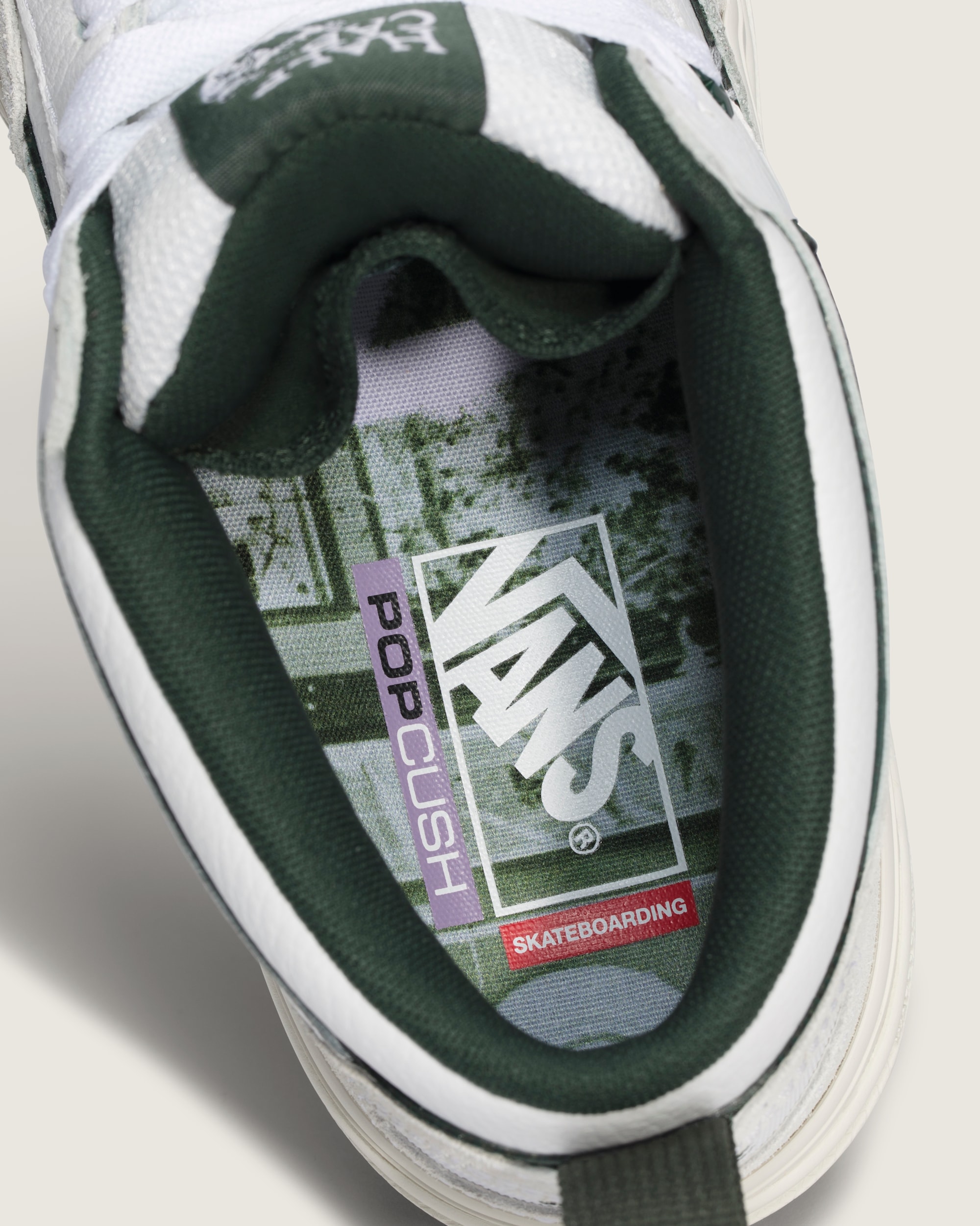 Skate Half Cab Wafflecup Shoe VANS Utility Block Blanc De Blanc ALT4