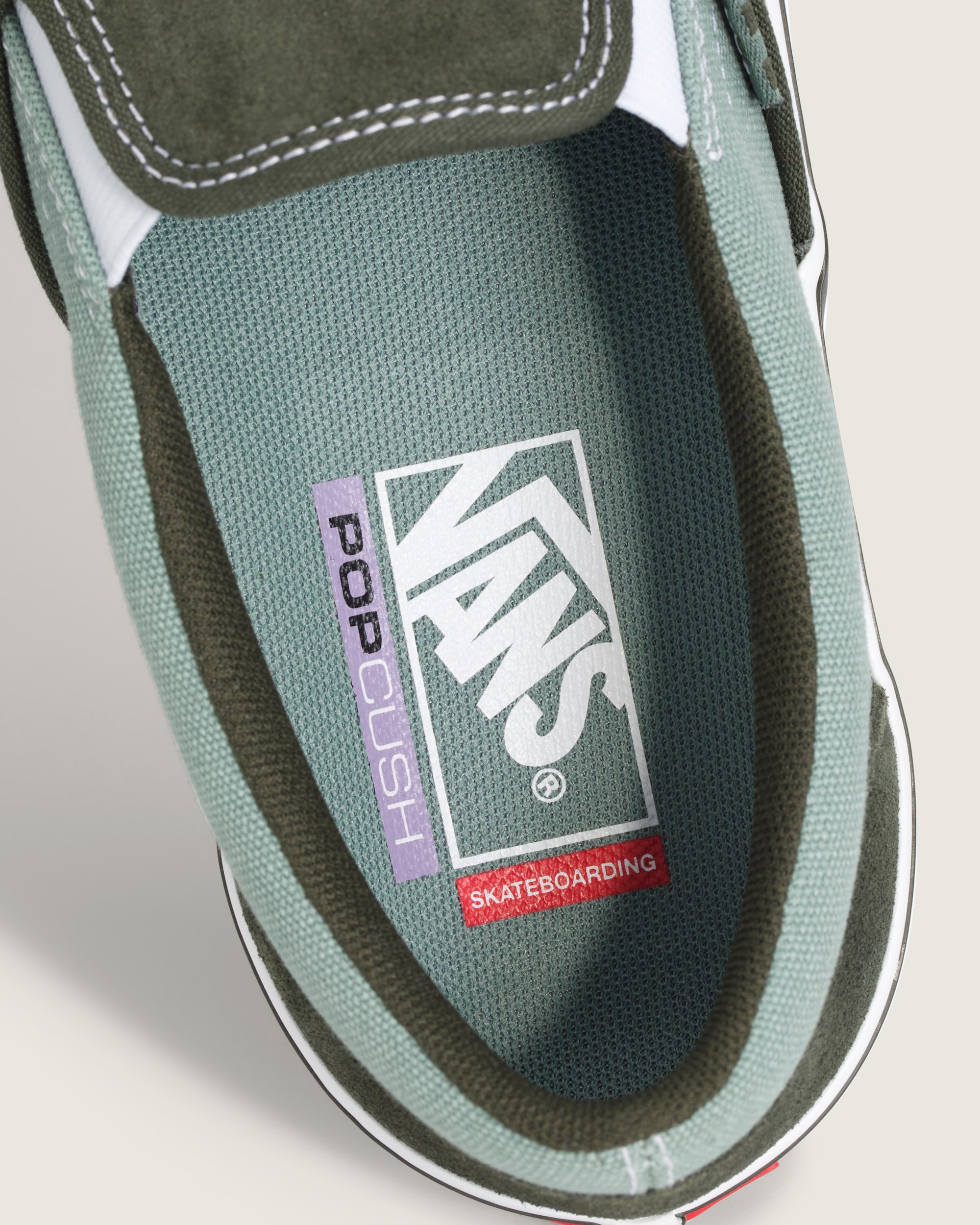 Skate SlipOn Shoe VANS Obsidian Fern Green ALT4
