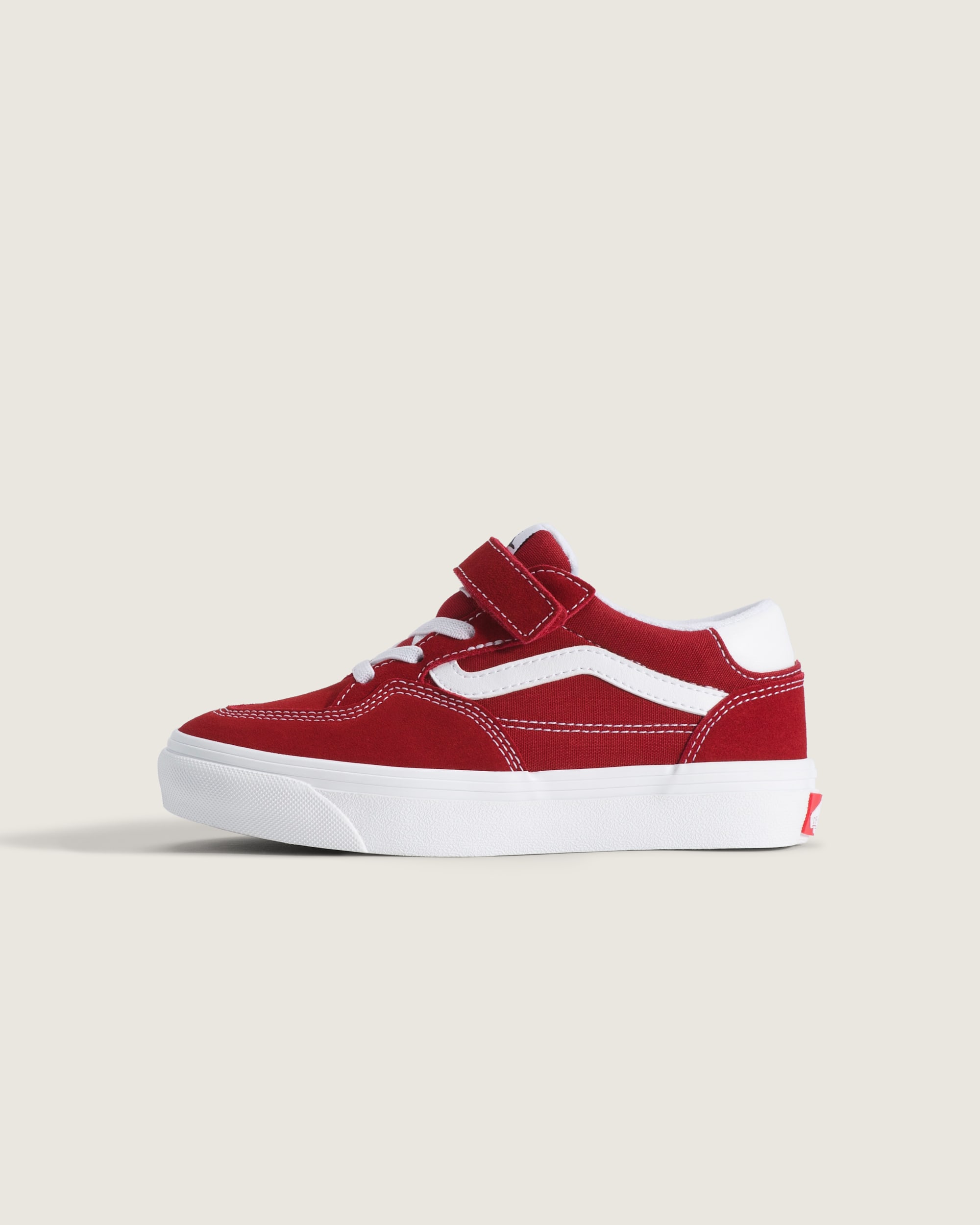 Little Kids Skate Rowan Shoe VANS Red  White HERO