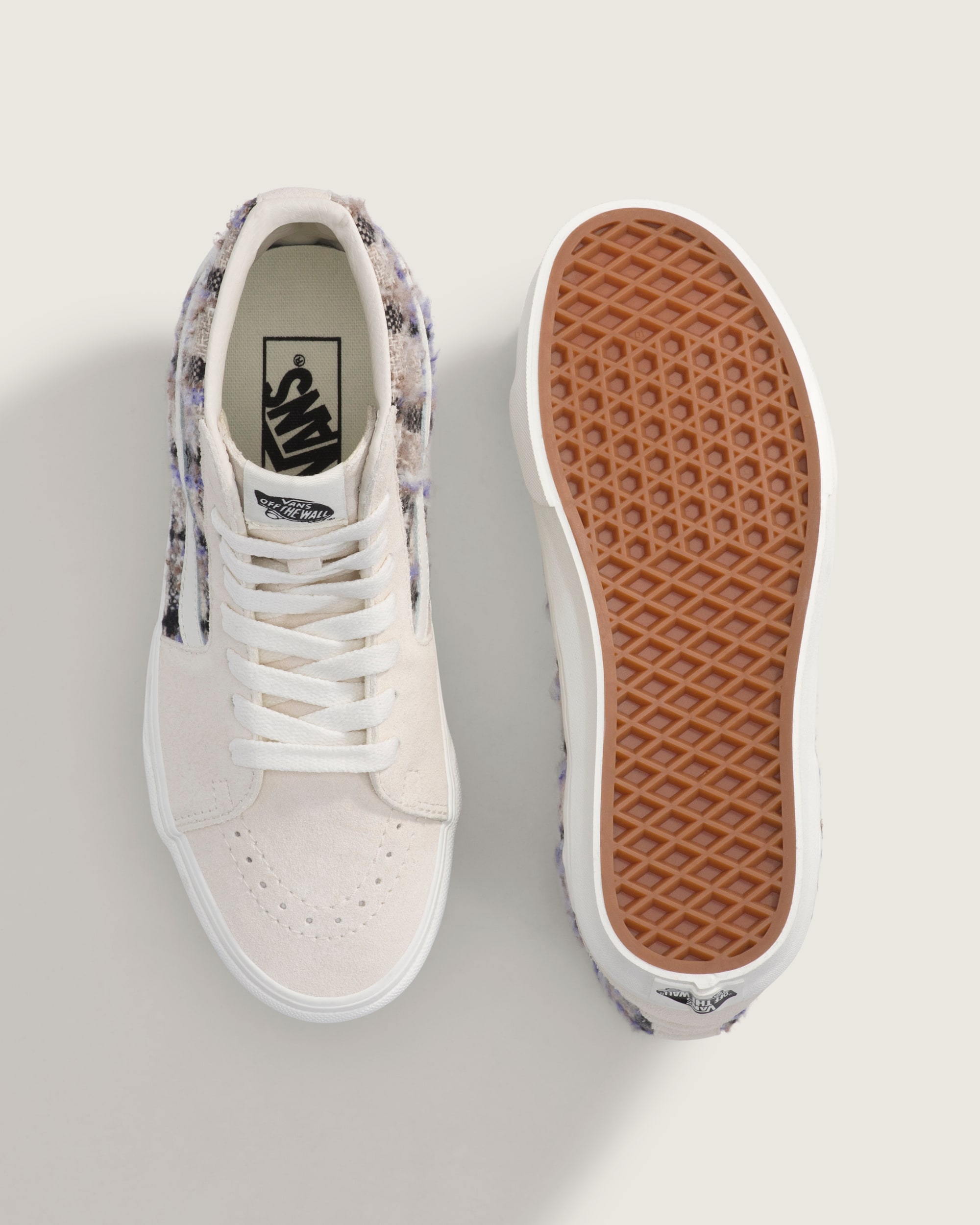 Sk8Hi Shoe VANS Turtledove White ALT2