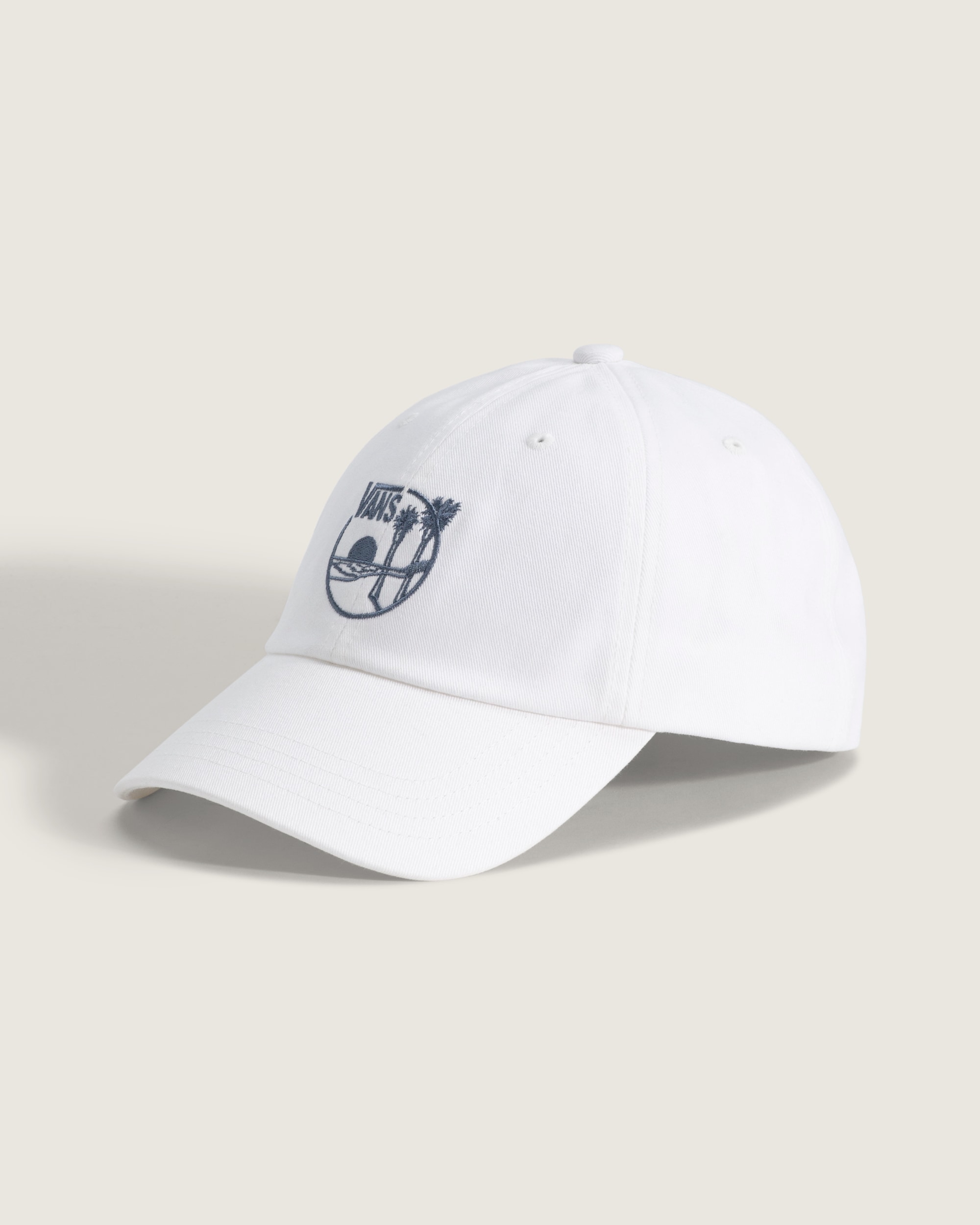 Sano Curved Bill Jockey Hat VANS White HERO