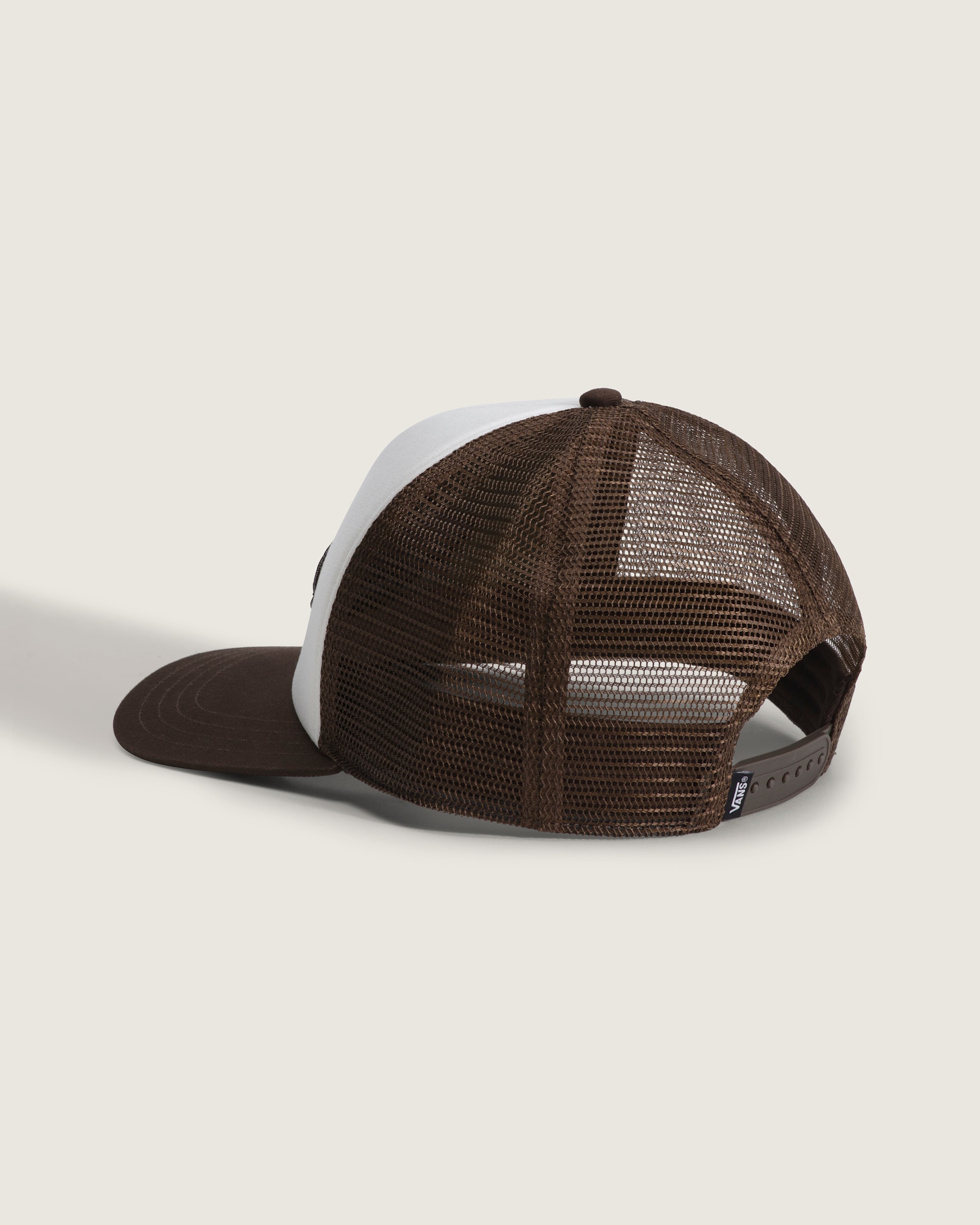 Classic Patch Trucker Hat VANS Dachsund Brown ALT2