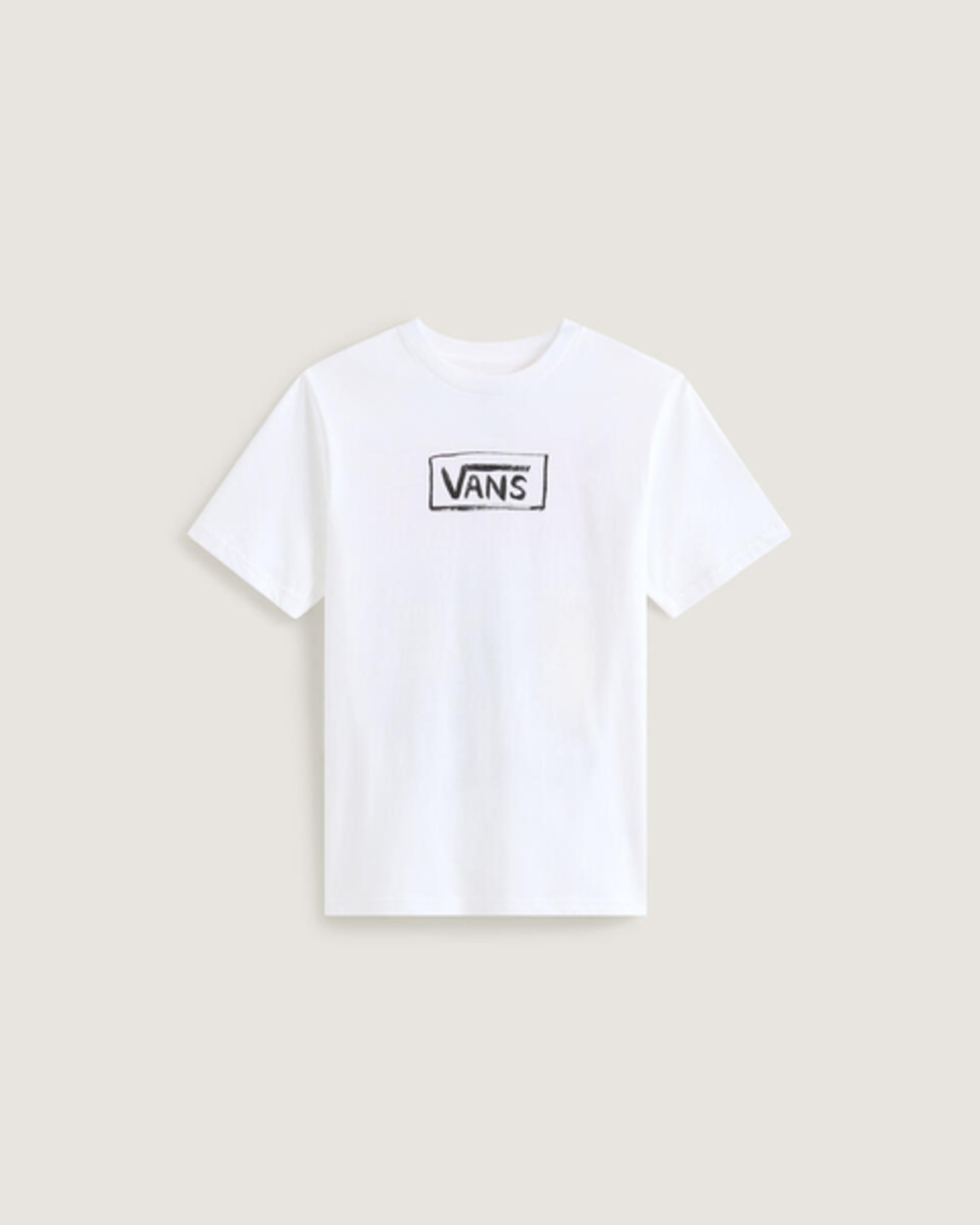 Kids Vans On Canvas TShirt VANS White ALT1
