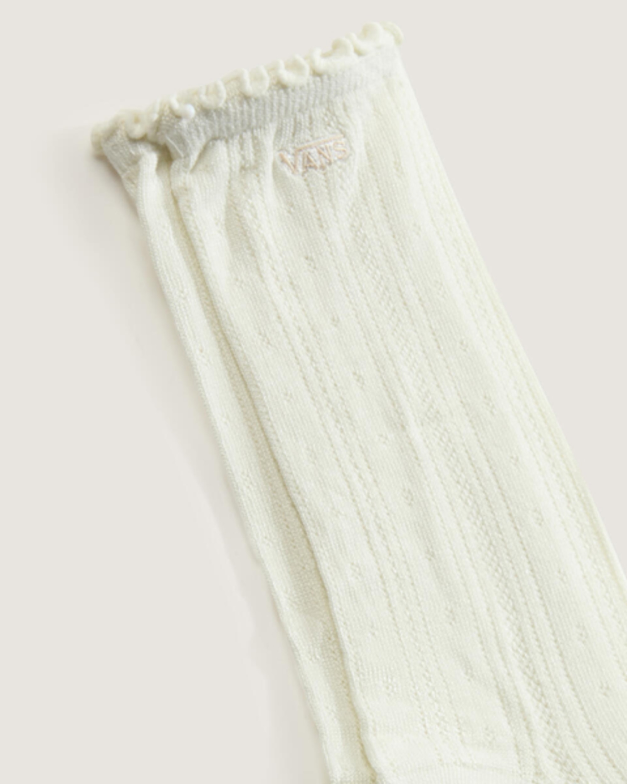 Pointelle Crew Socks VANS Marshmallow ALT2
