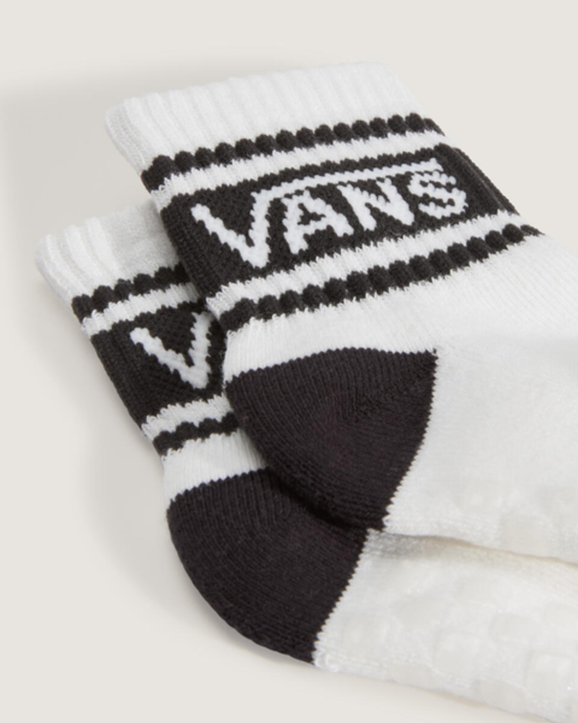 Kids Vans Drop V Crew Socks VANS Black ALT2