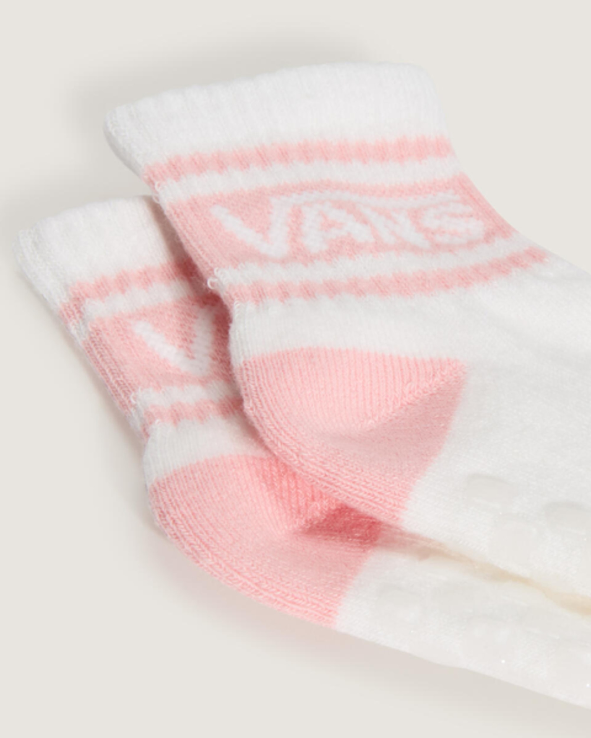 Kids Vans Drop V Crew Socks VANS Powder Pink ALT2