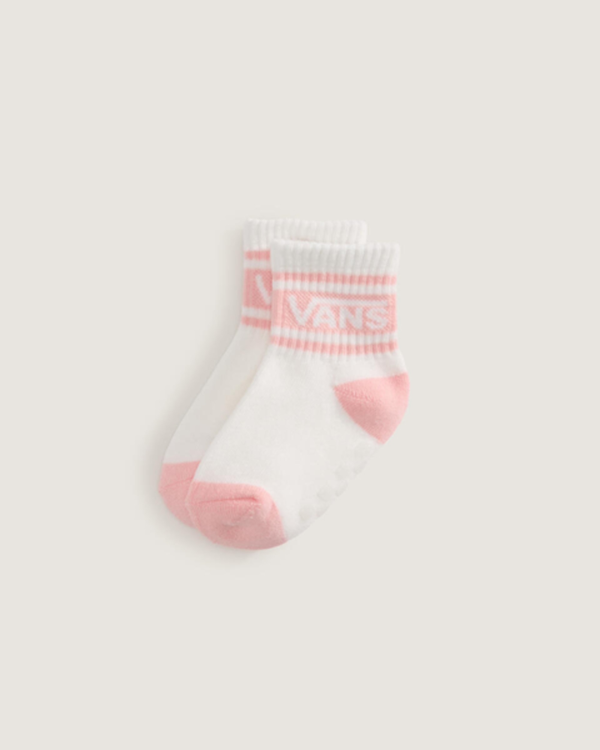 Kids Vans Drop V Crew Socks VANS Powder Pink HERO