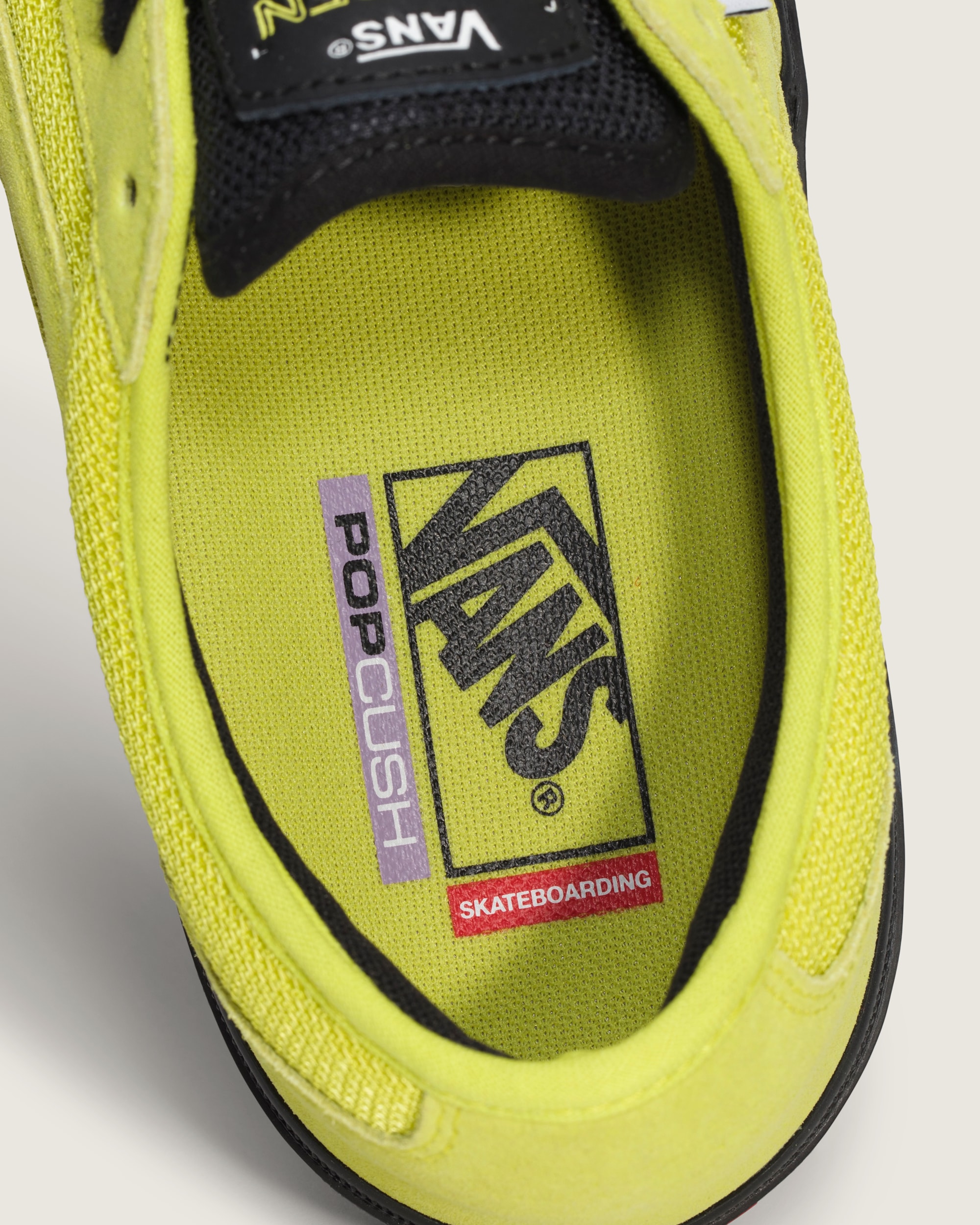 Skate Curren Caples Shoe VANS Fluro Lime Green  Black ALT4