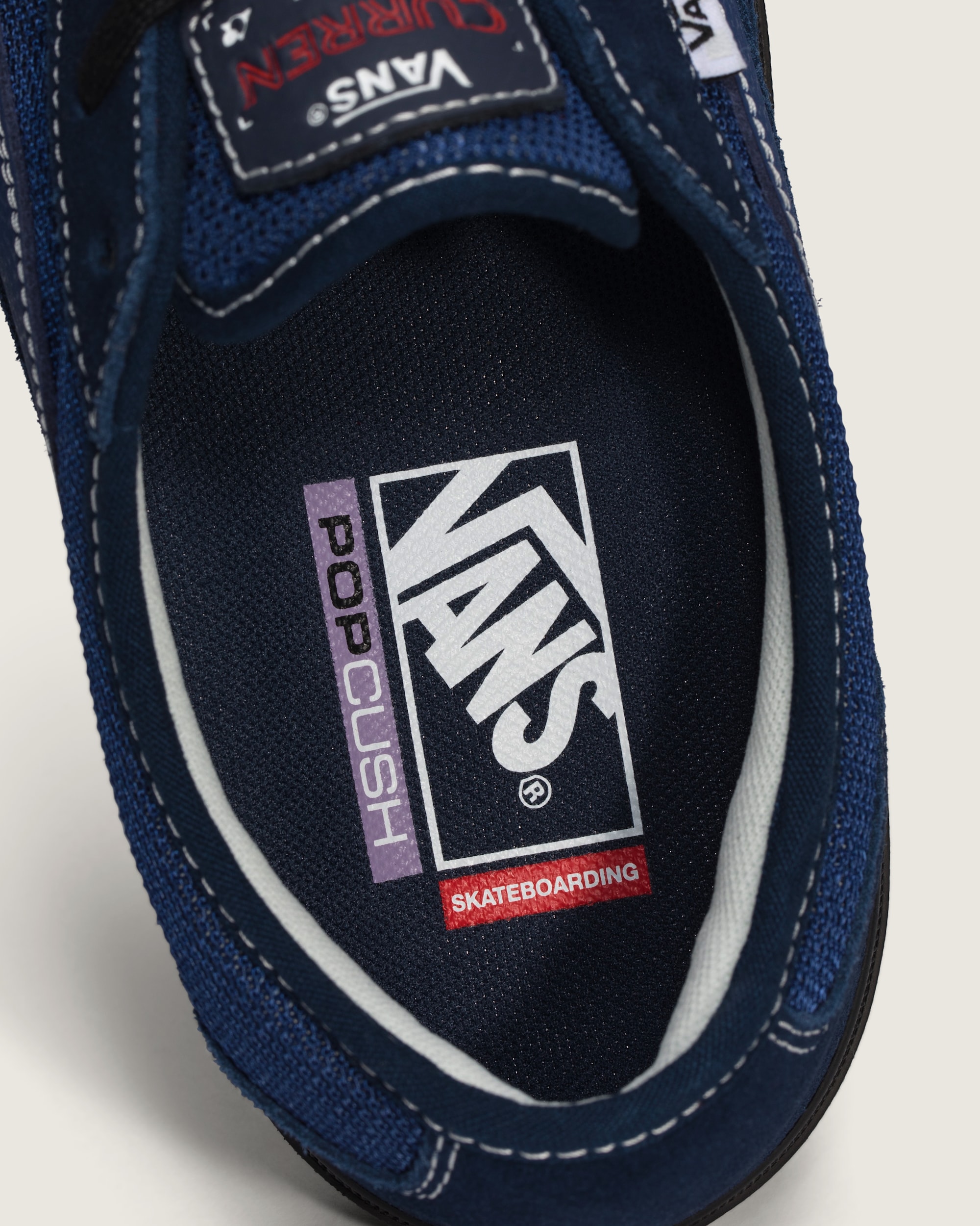 Skate Curren Caples Shoe VANS Navy Blue  Black ALT4