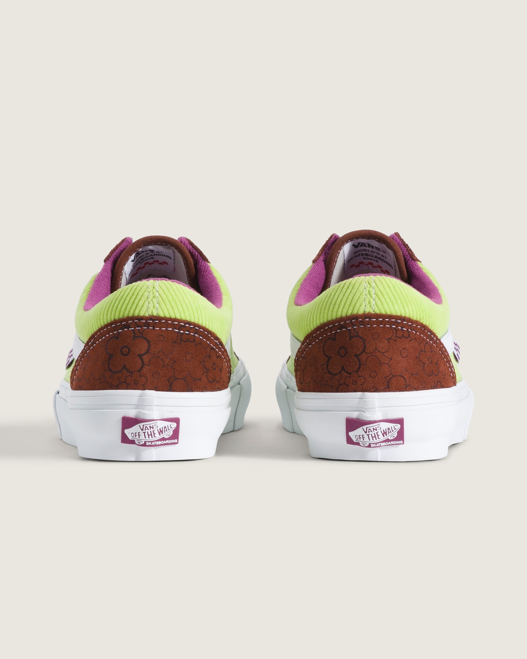 Skate Old Skool Shoe VANS Brown  Green ALT3