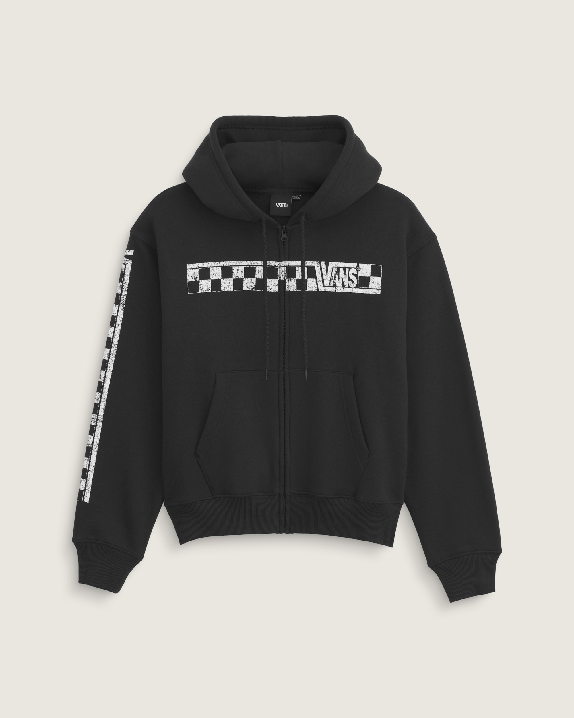 Vans Racing Full Zip Hoodie VANS Black ALT1