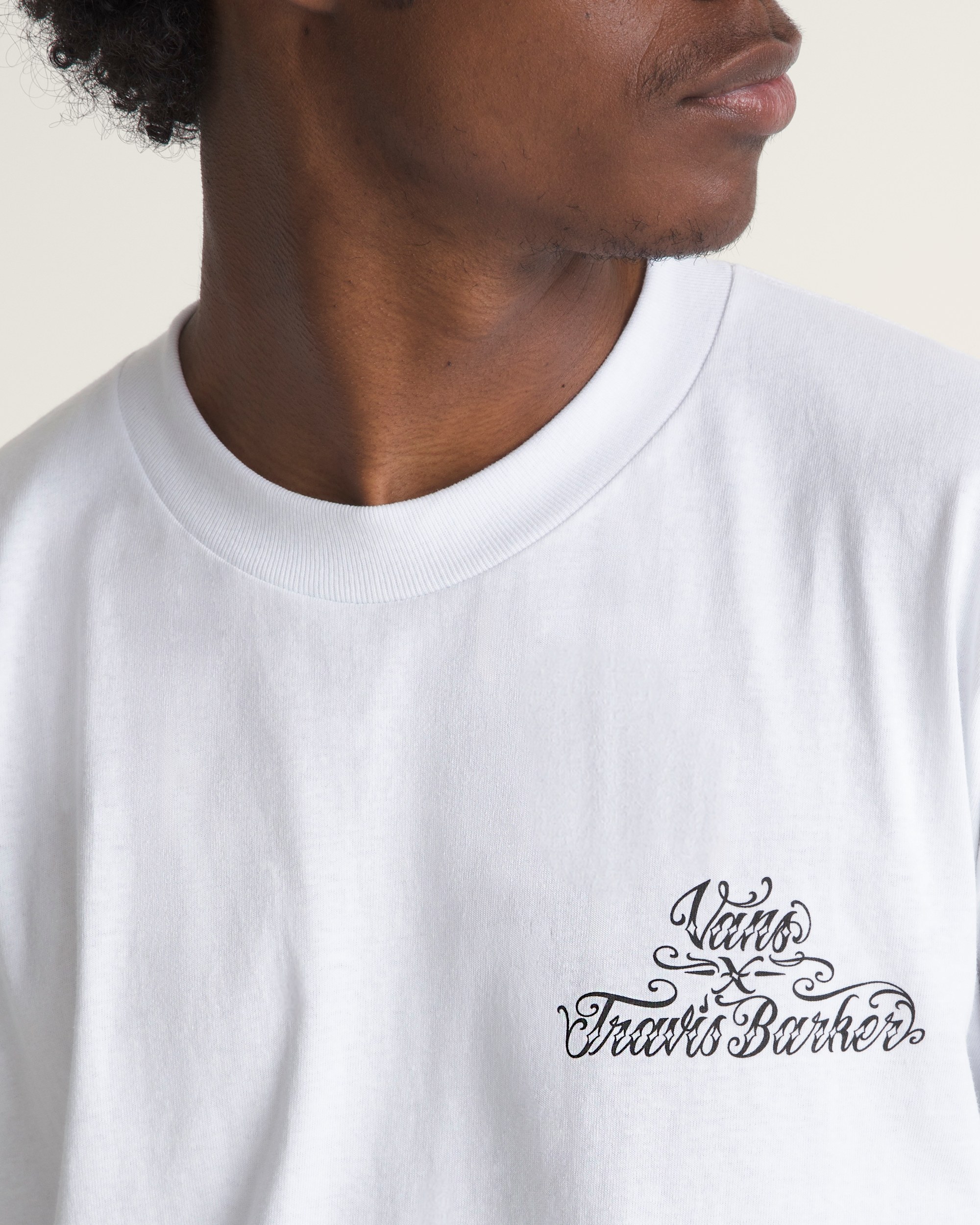 Vans X Travis Barker TShirt VANS White ALT4
