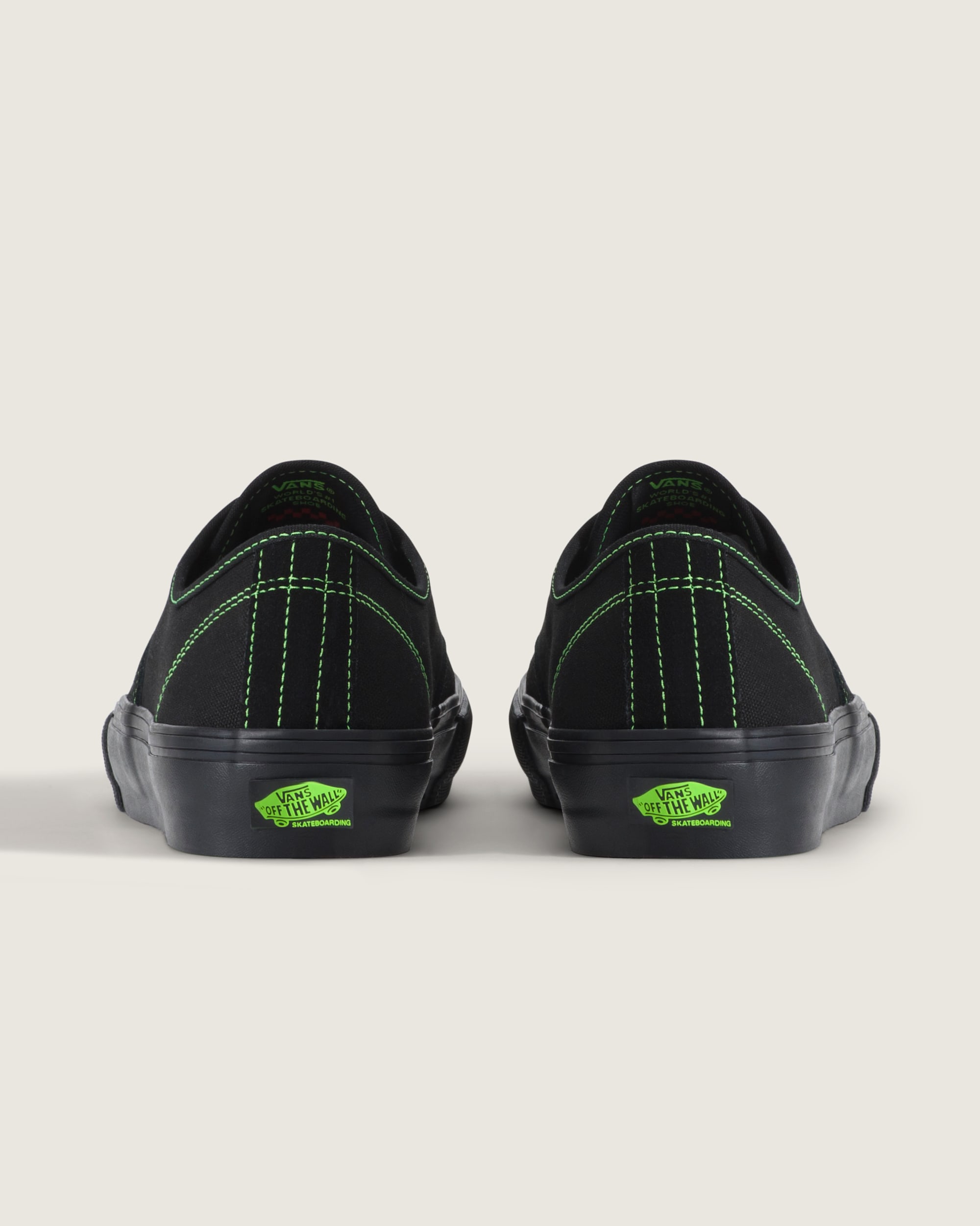 Skate Authentic Shoe VANS Black  Green Gecko ALT3