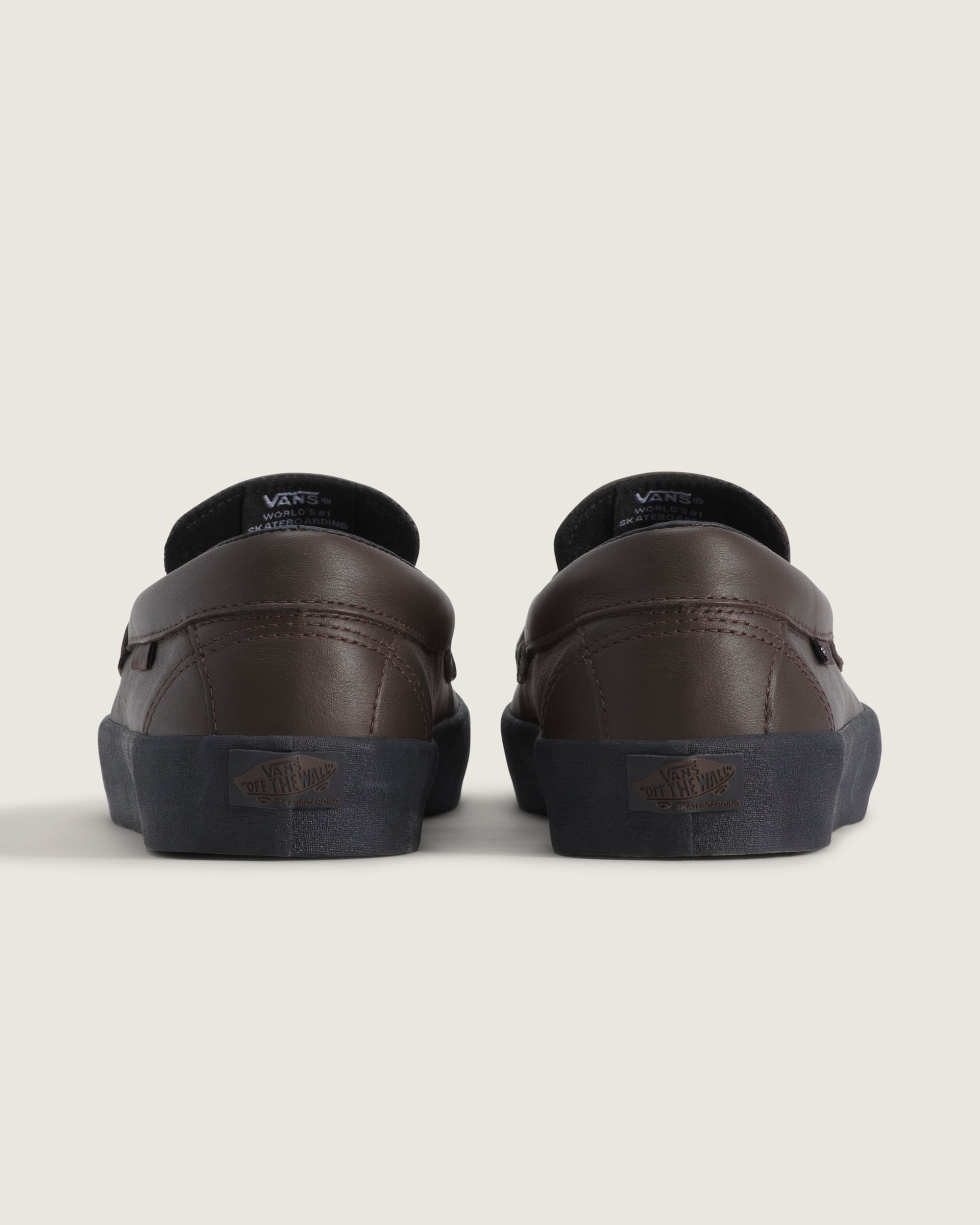 Skate Loafer Shoe VANS Brown ALT3