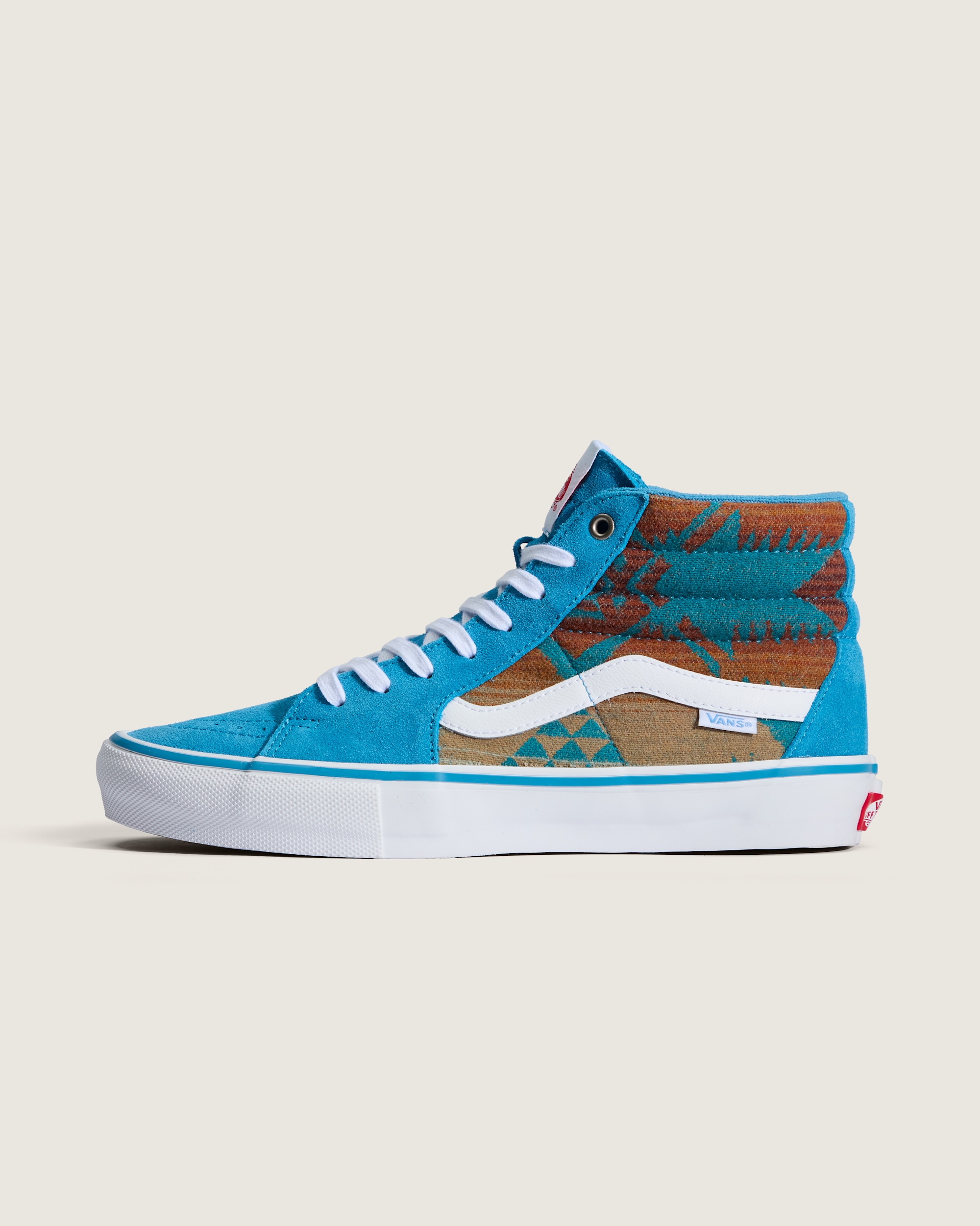 Van Doren Approved x All Nations Skate Sk8Hi Shoe VANS Blue Moon HERO