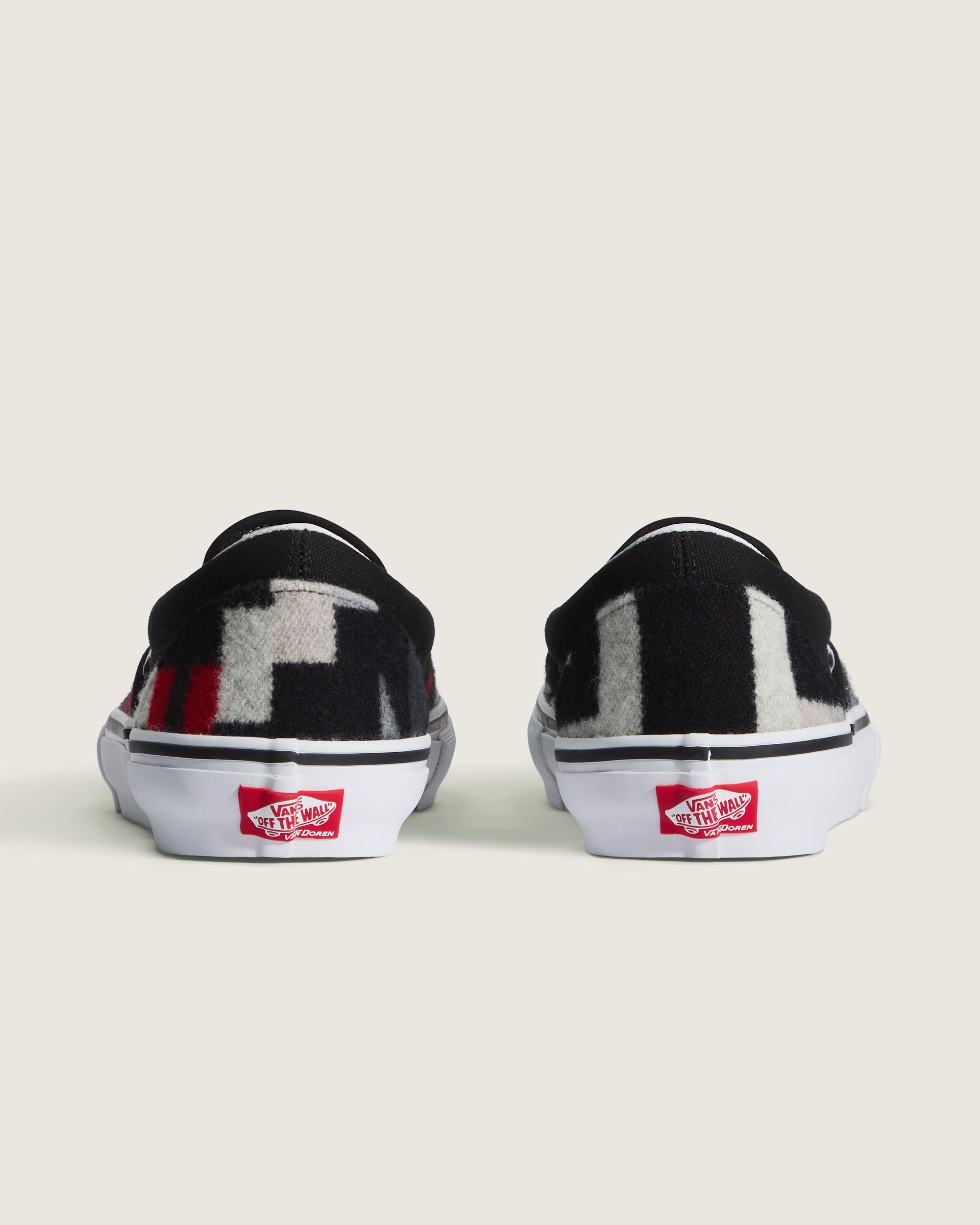 Van Doren Approved x All Nations Skate SlipOn Shoe VANS Black  White ALT3
