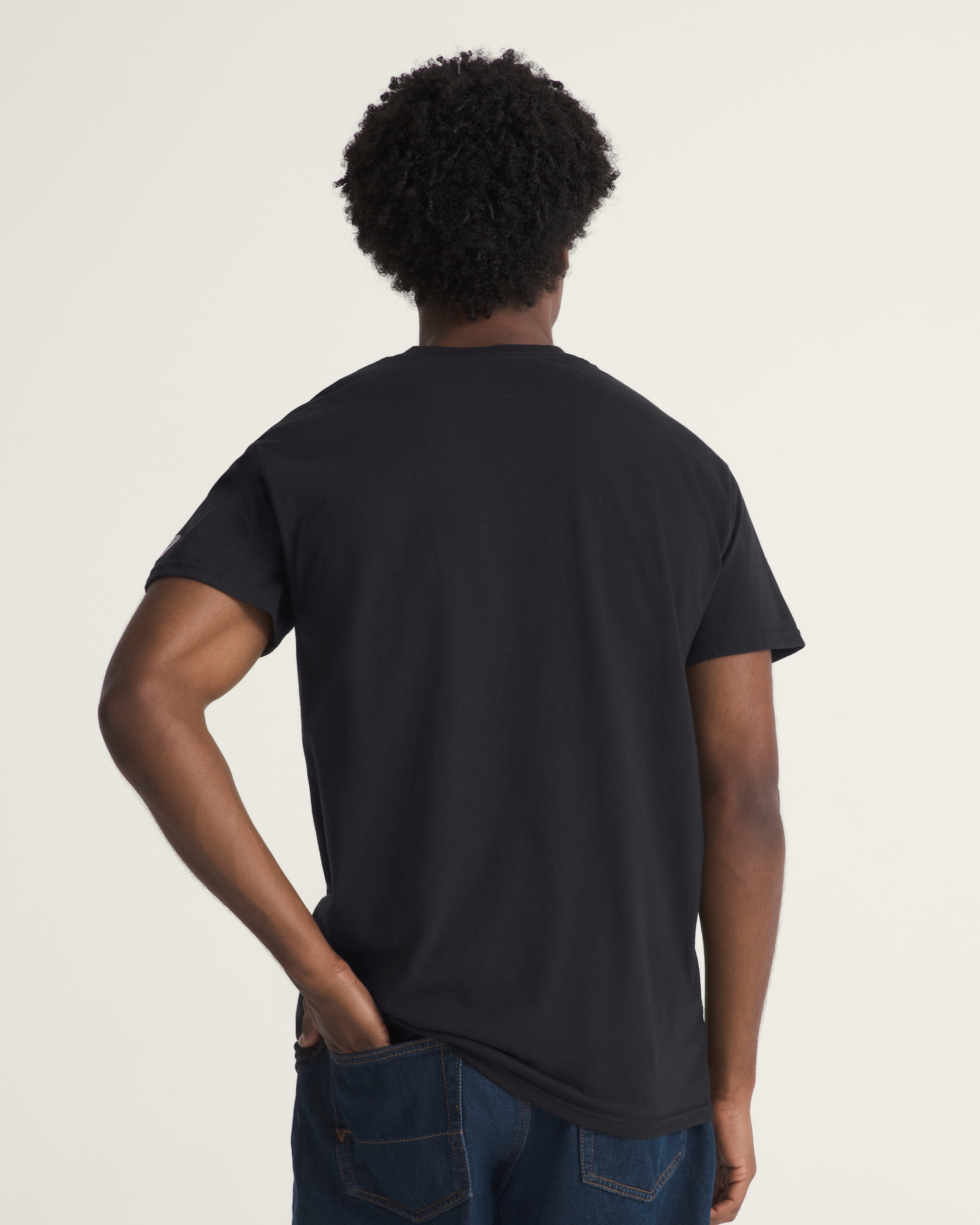 Van Doren Approved X All Nations TShirt VANS Black ALT3