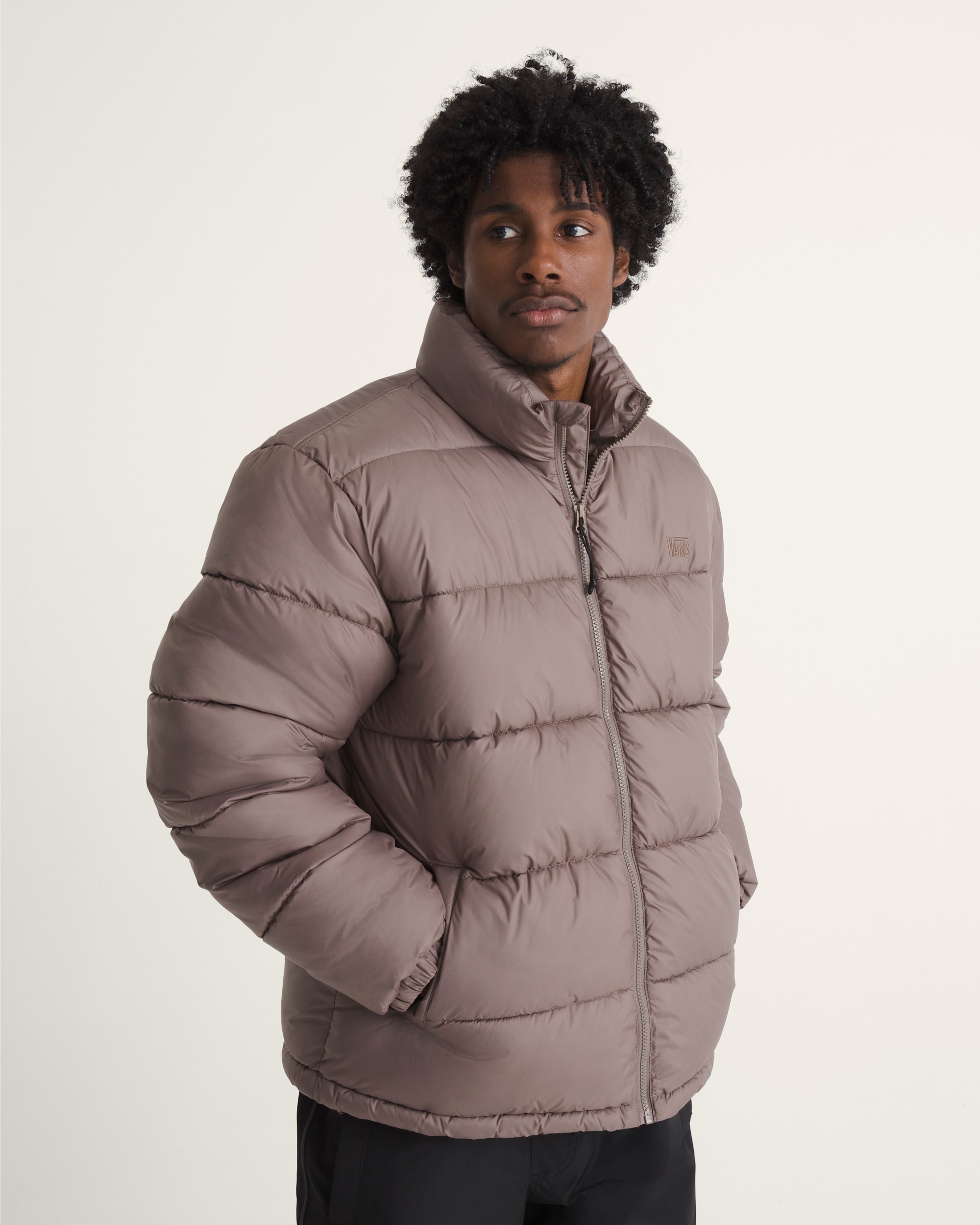 Hillgate Puffer Jacket VANS Walnut Brown ALT2