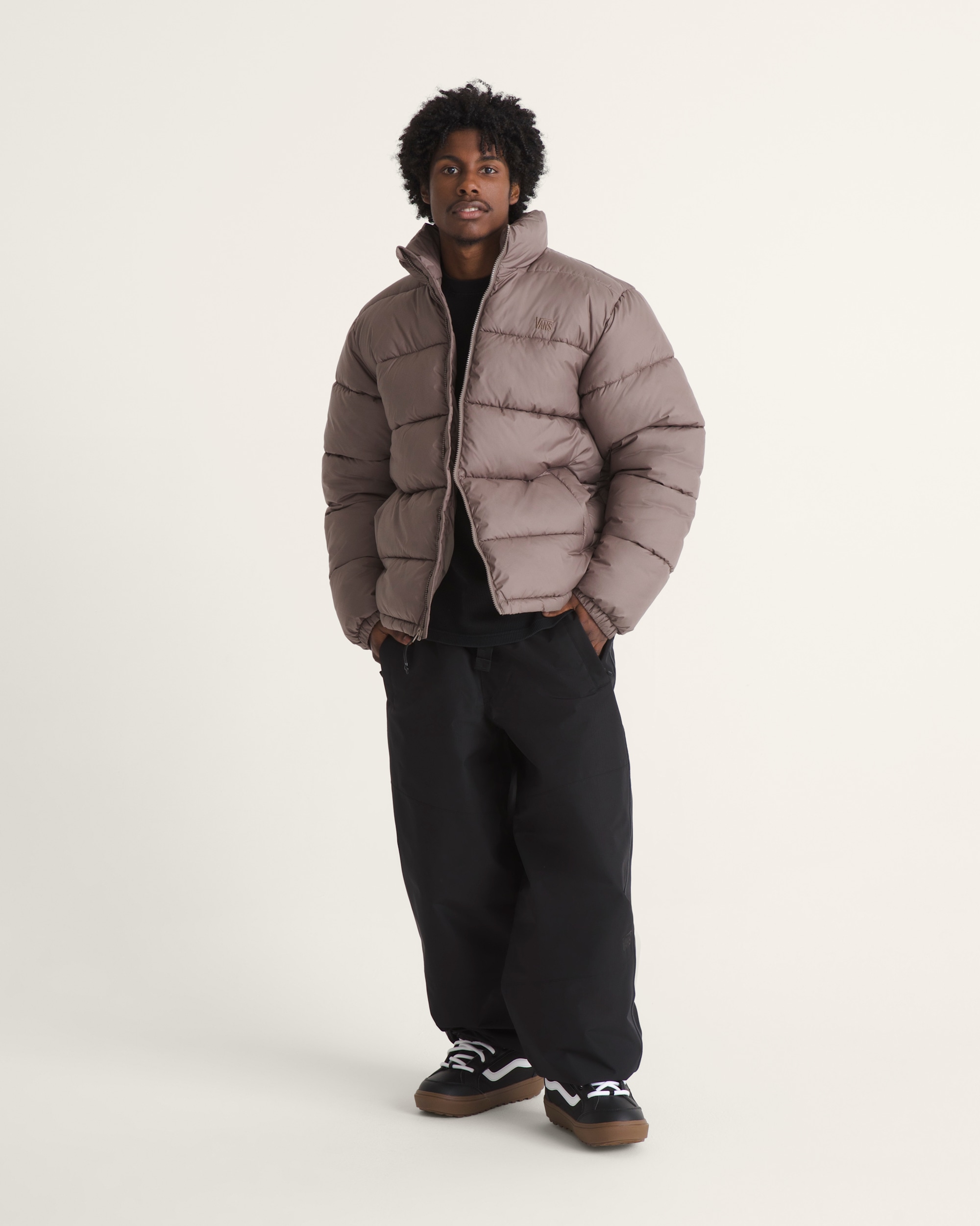 Hillgate Puffer Jacket VANS Walnut Brown ALT4