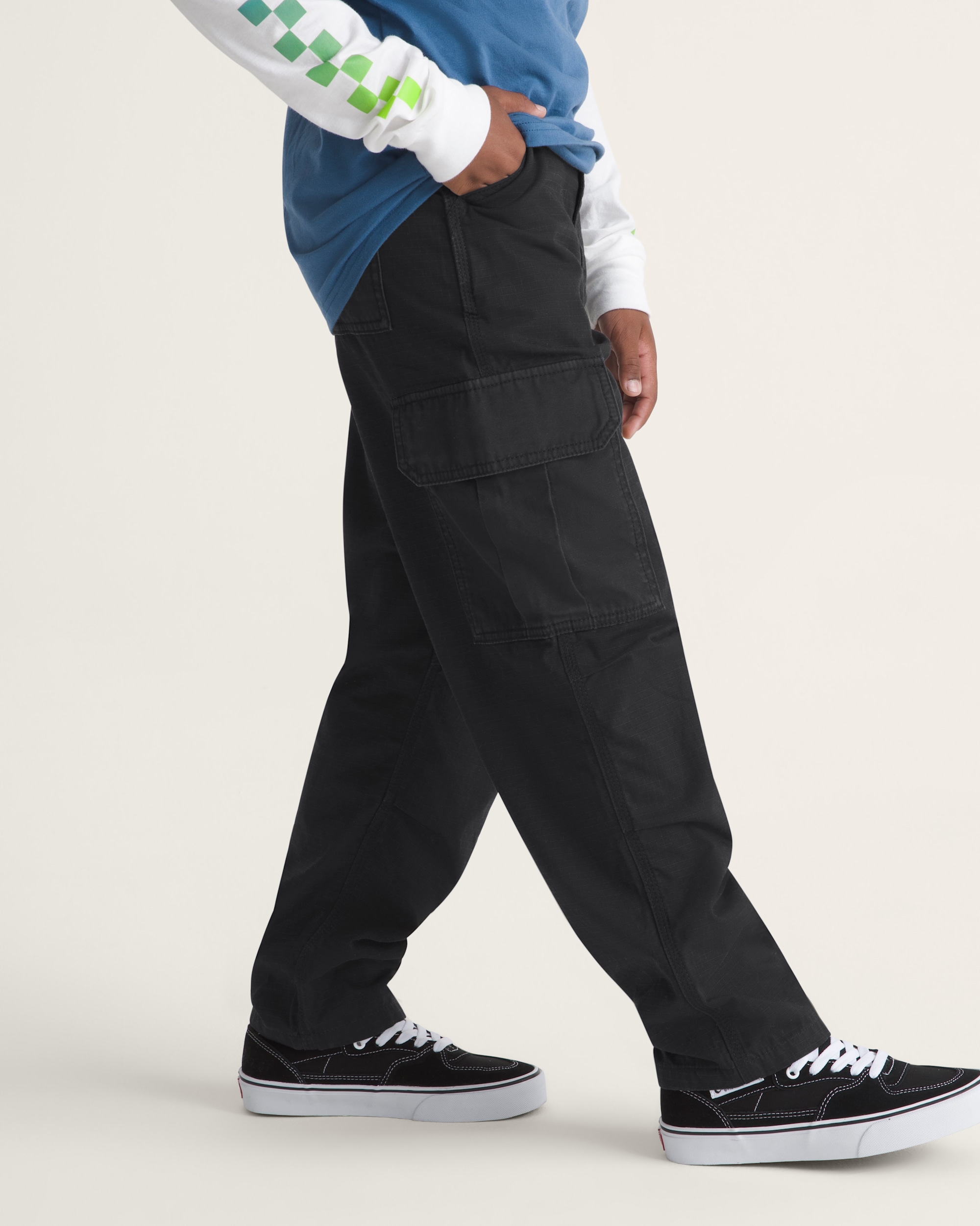 Kids Para Cargo Pants in Black | Vans