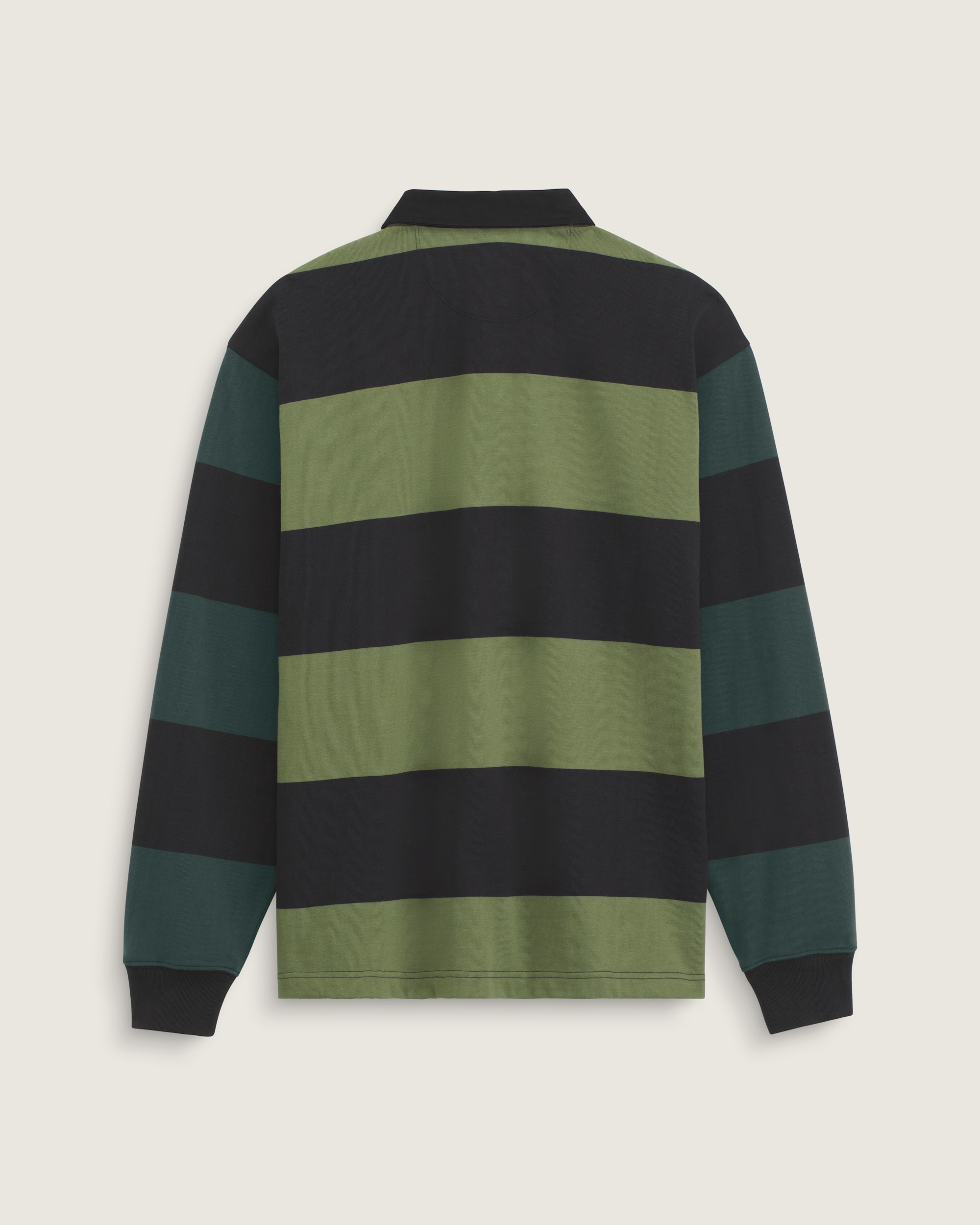 Ward Stripe Rugby Knit VANS BlackGreen Balsam ALT1