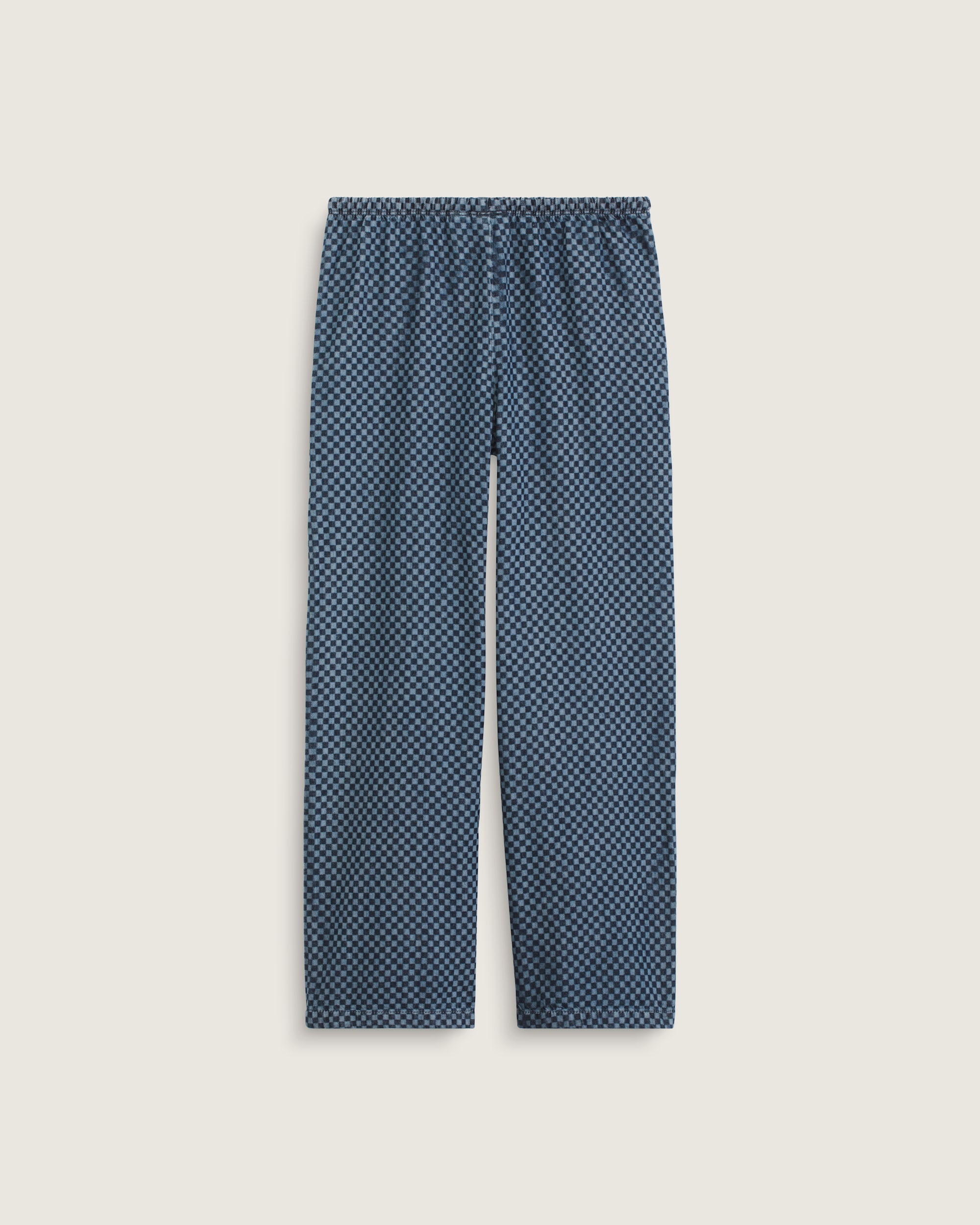 Kids Eunice Elastic Waist Denim Pants VANS Dark Rinse Blue ALT1