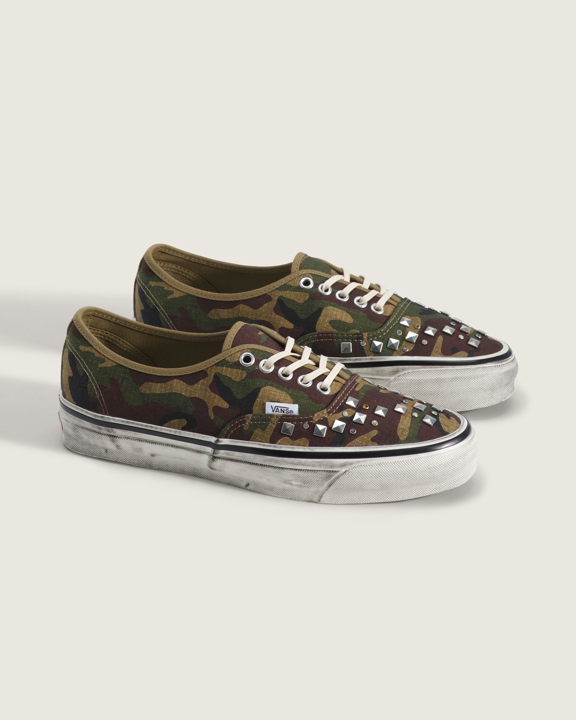 Premium Authentic Shoe VANS Woodland Camo Green ALT1