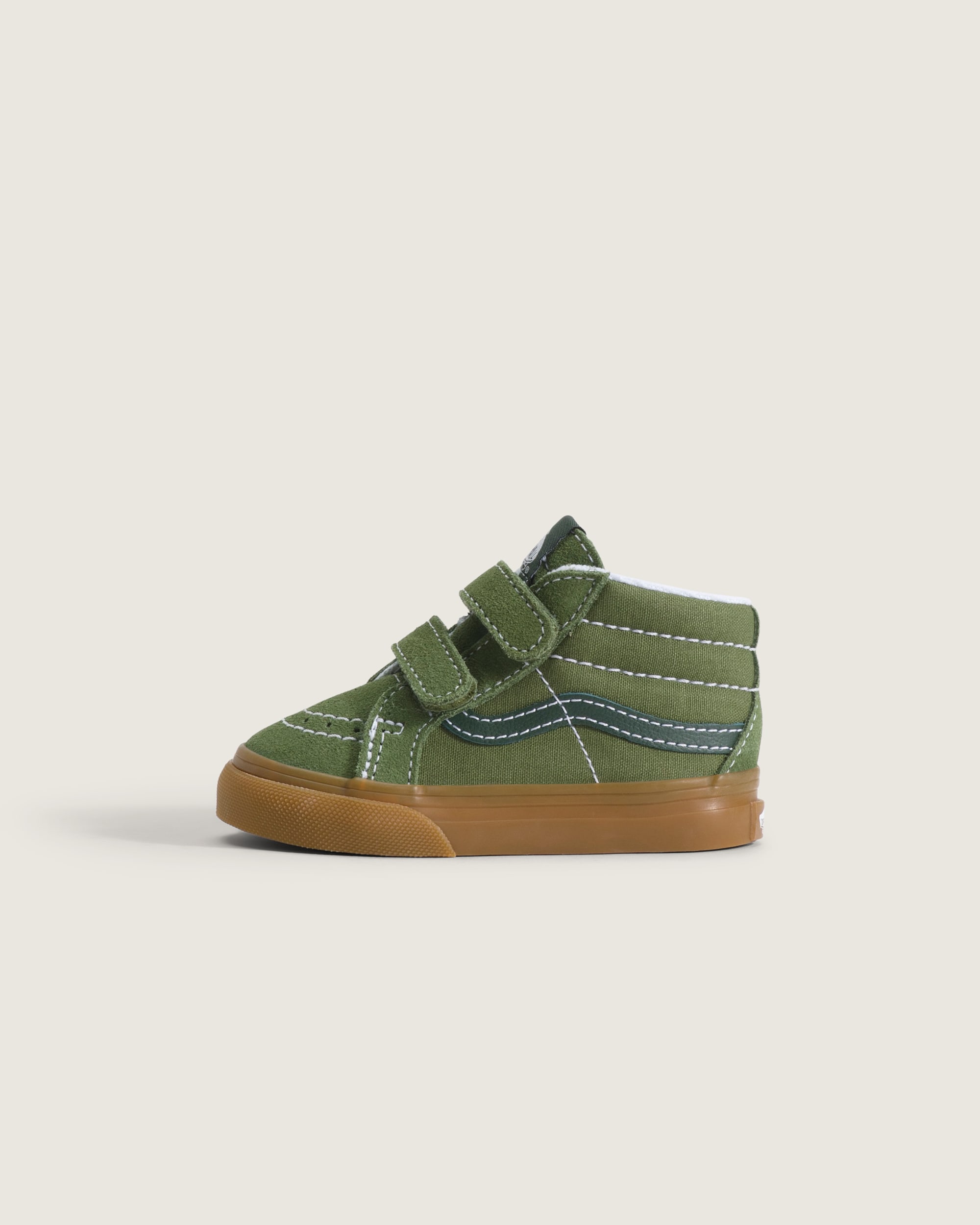 Toddler SK8Mid V Shoe VANS Gum Balsam Green HERO