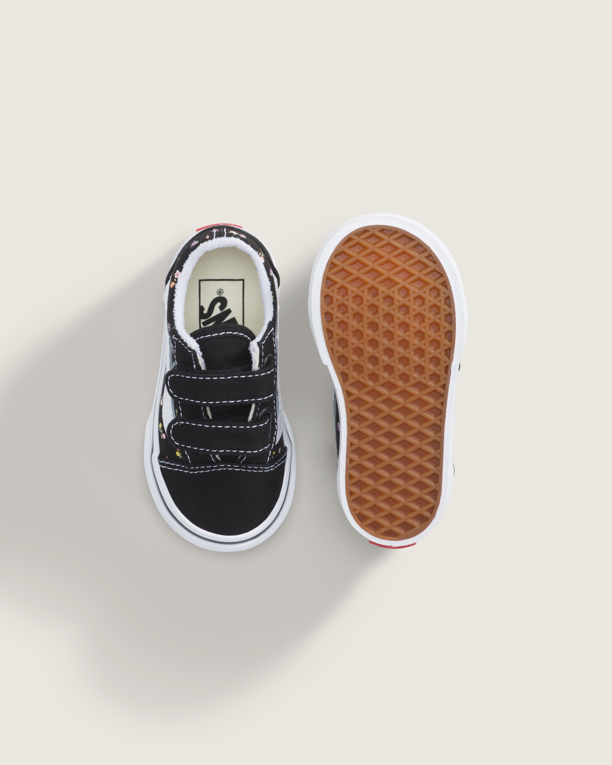 Toddler Old Skool V Shoe VANS Marshmallow White ALT2