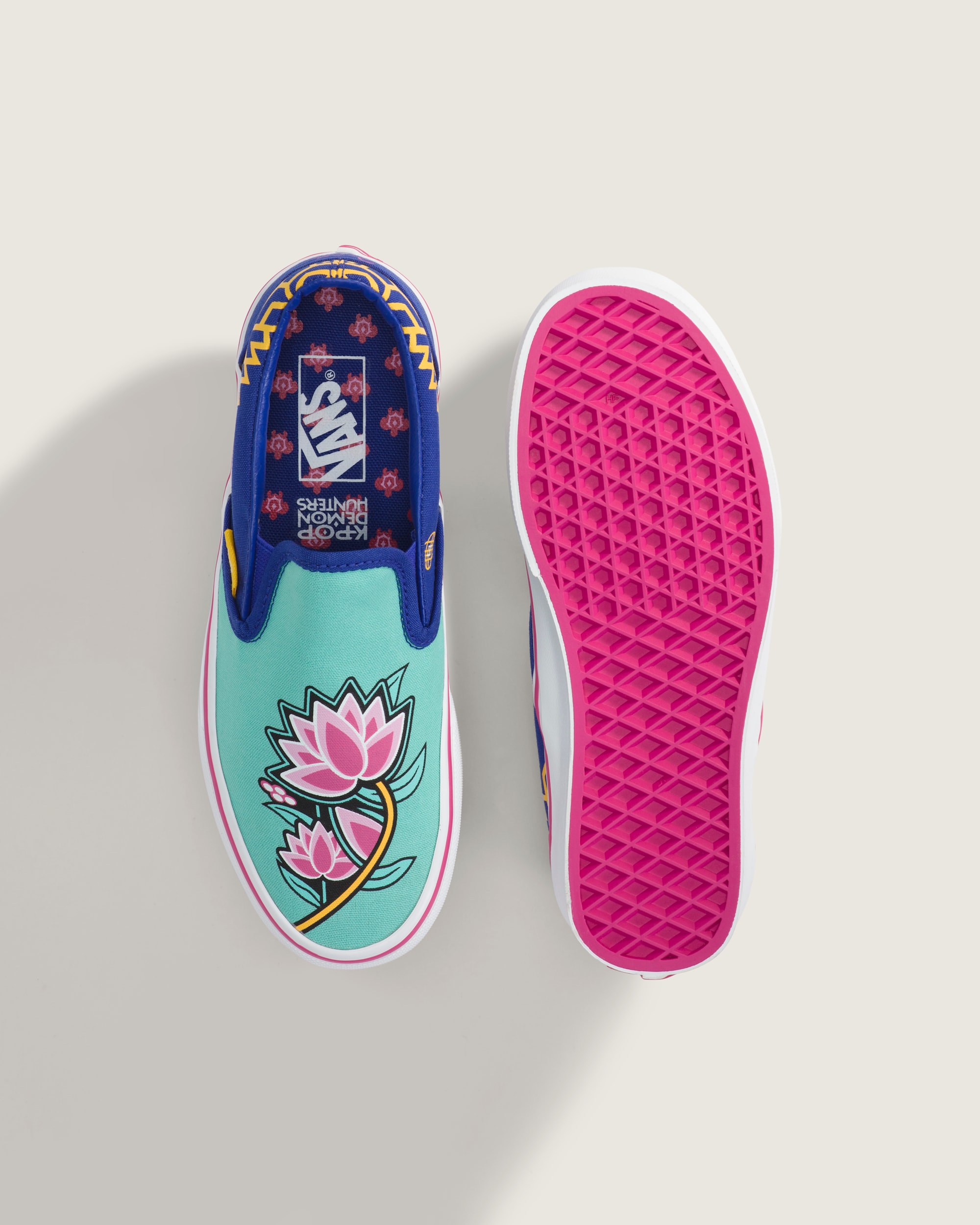 KPop Demon Hunters x Vans Big Kids Classic SlipOn Shoe VANS KPop Demon Hunters Zoey ALT2