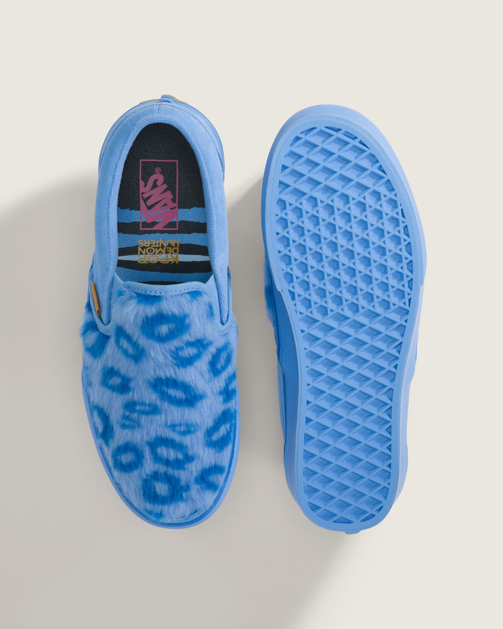 KPop Demon Hunters x Vans Classic SlipOn Shoe VANS KPop Demon Hunters Blue ALT2