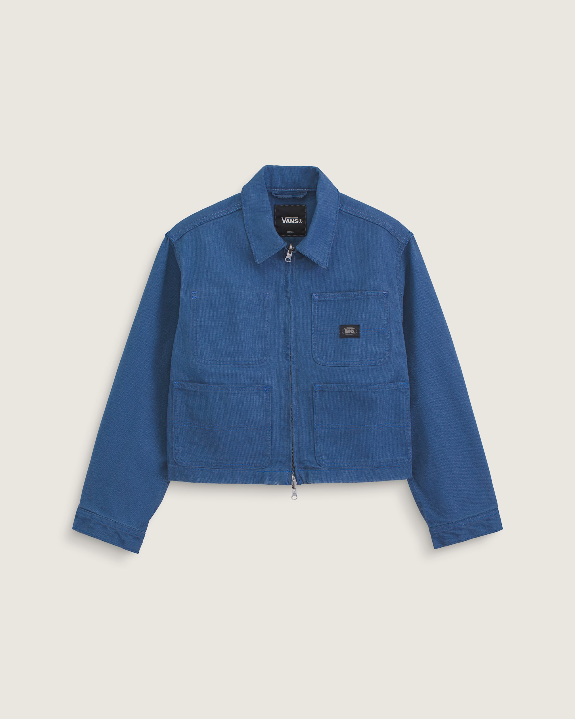 Emily Boxy Workwear Jacket VANS True Navy Blue HERO