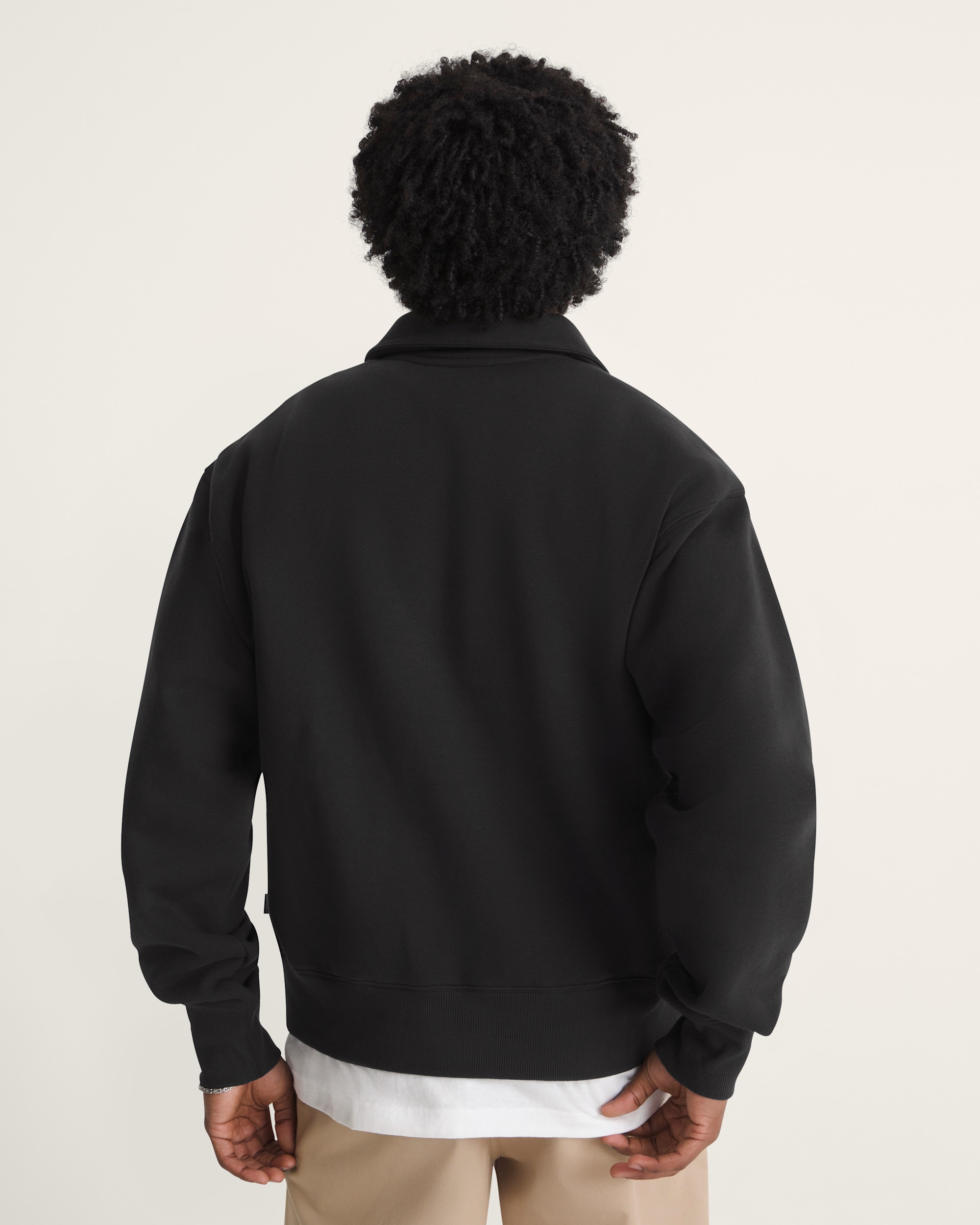 Polo Fleece Pullover VANS Black ALT3