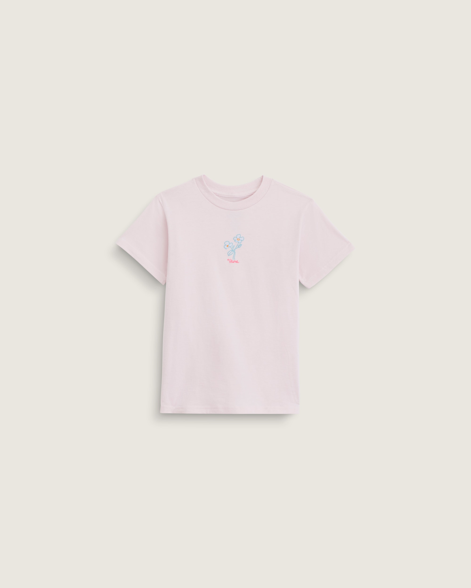 Little Kids Little Flower TShirt VANS Pale Petal Pink HERO