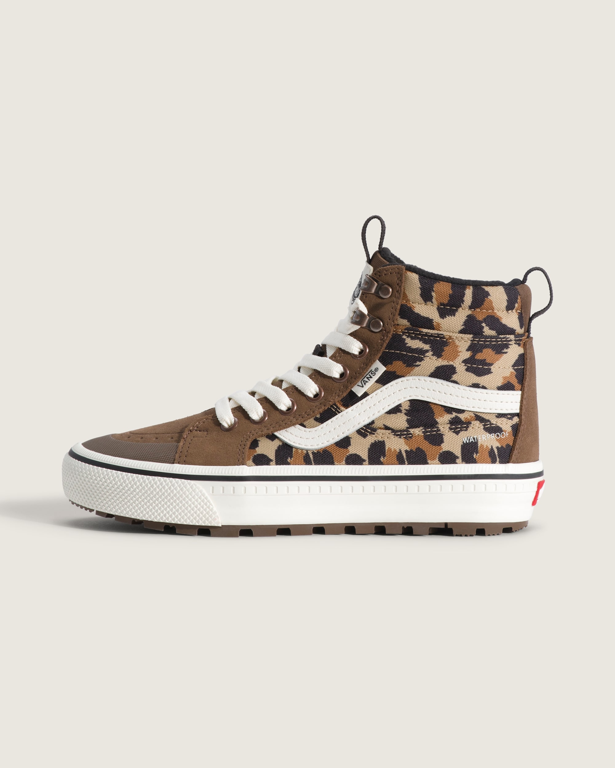 Sk8Hi Waterproof Insulated Shoe VANS Leopard Incense Beige HERO
