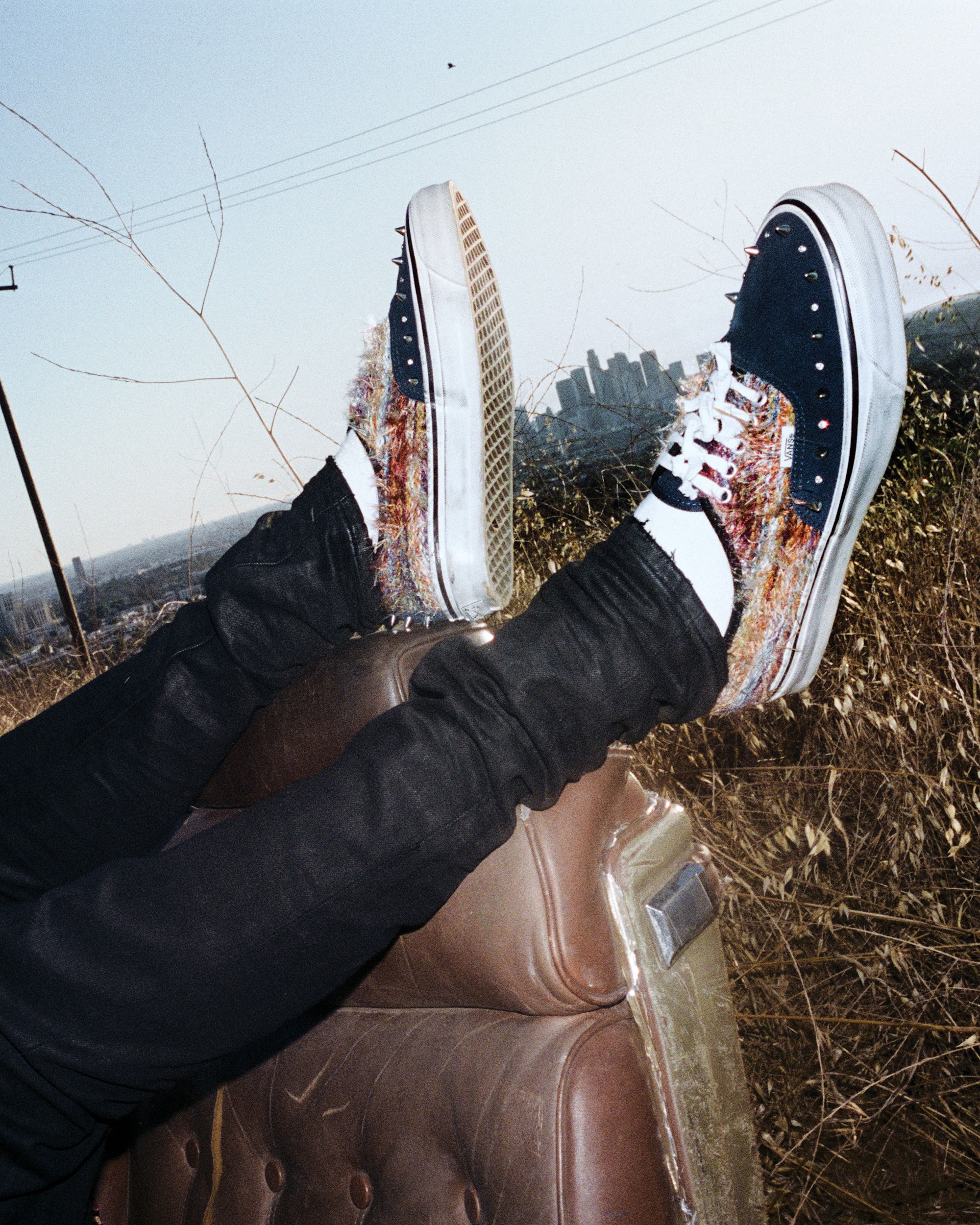 Premium Authentic 44 Shoe VANS Mohair Blue  Multi ALT6