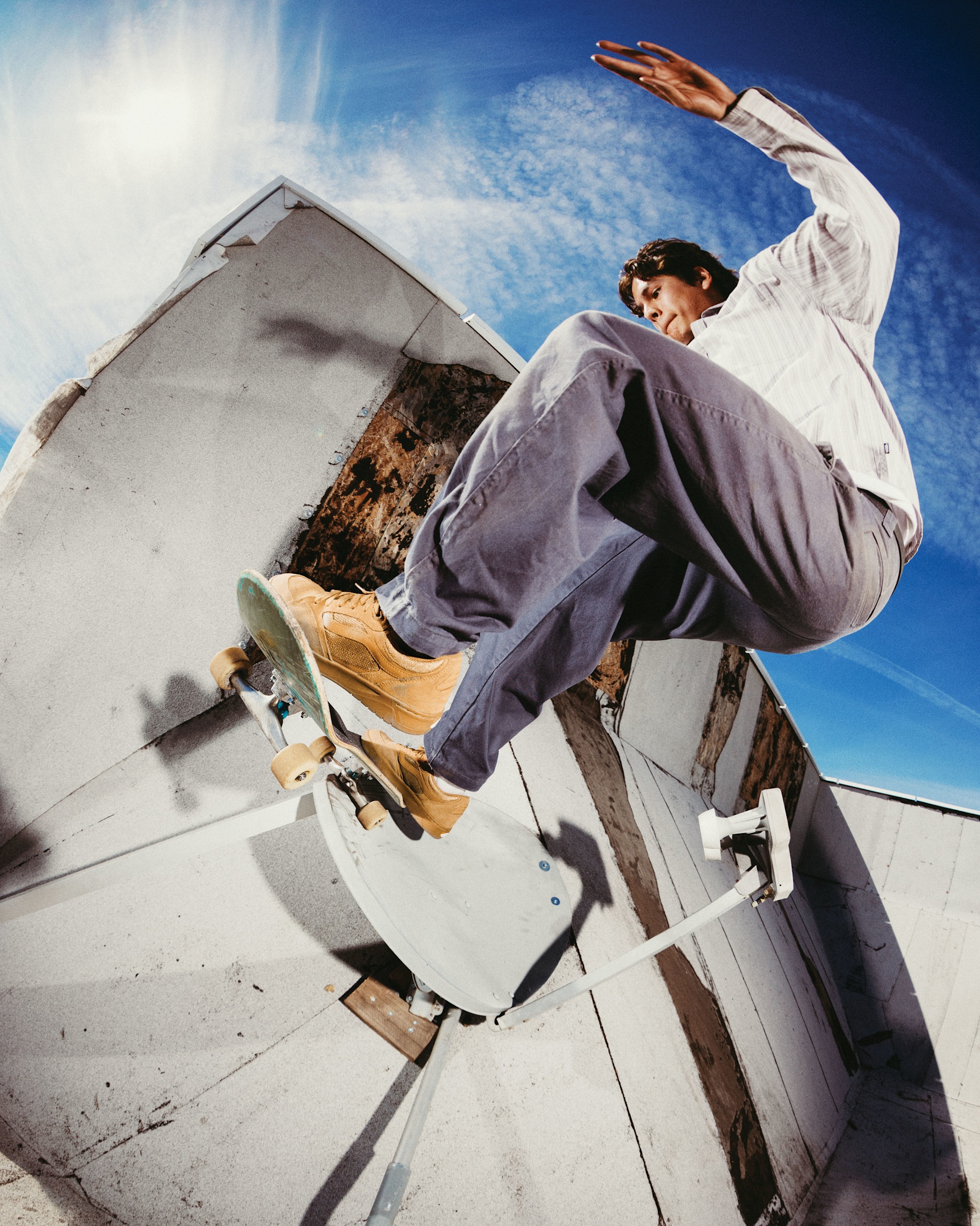Skate Rowan Z3 Shoe VANS Chipmunk Brown ALT6