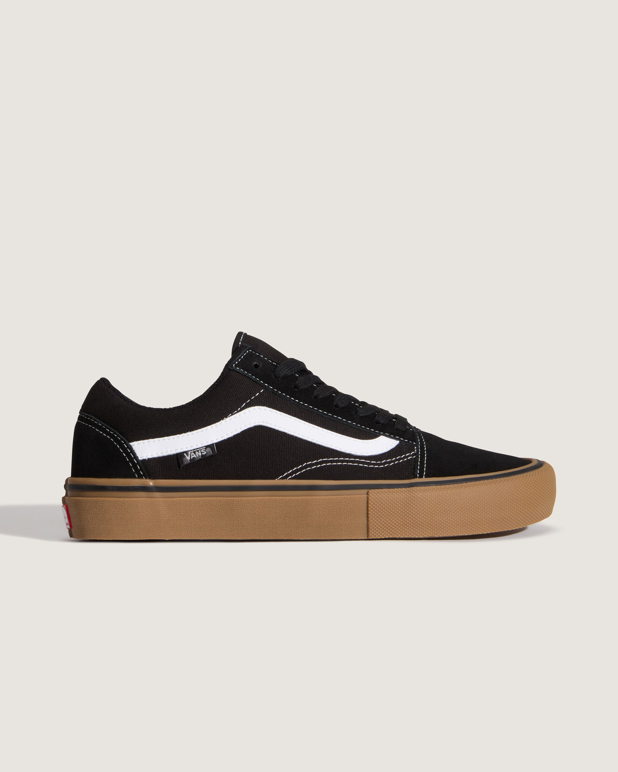 Skate Old Skool Shoe VANS Gum Black  White ALT5
