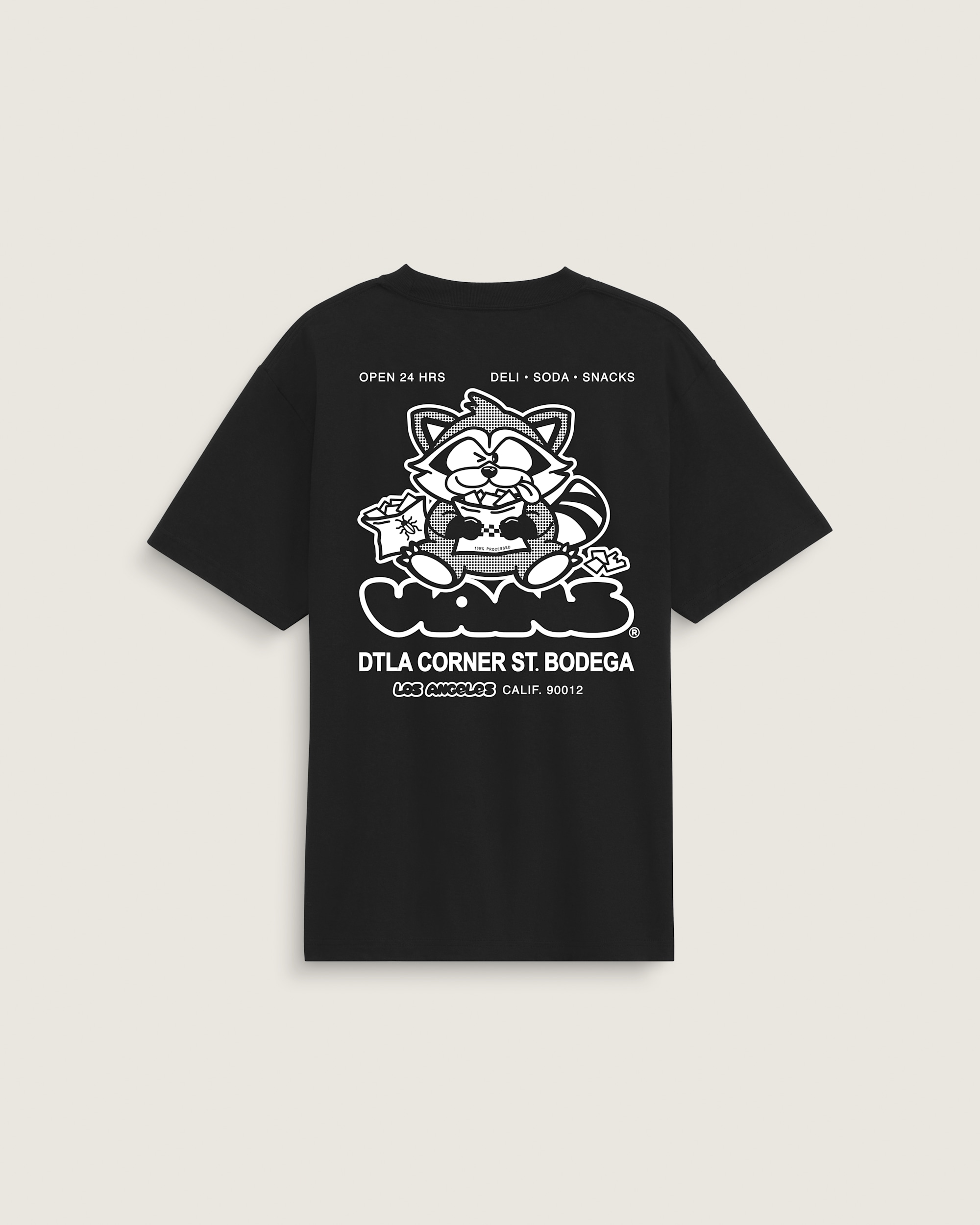 Corner St Bodega TShirt VANS White HERO