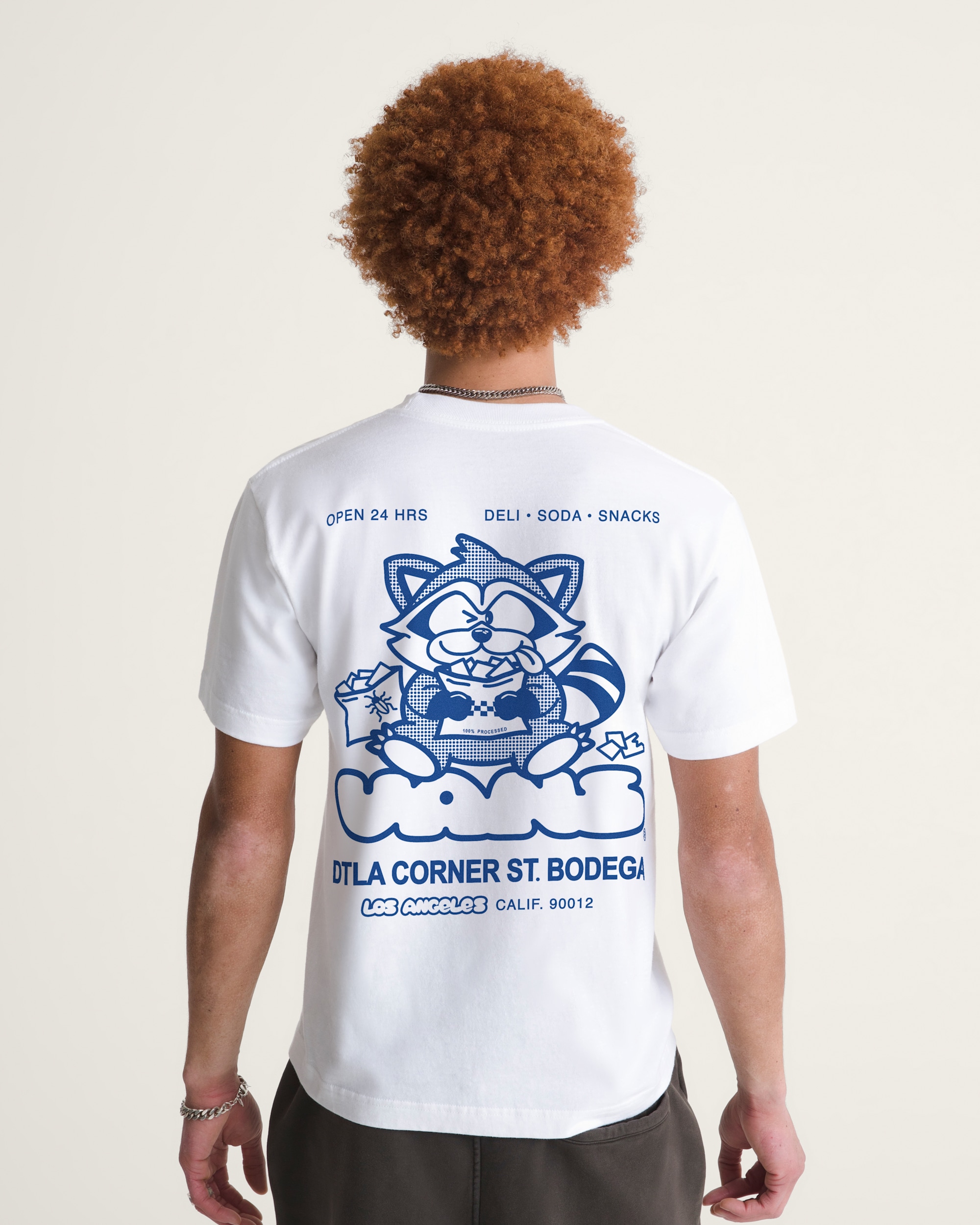 Corner St Bodega TShirt VANS White ALT3