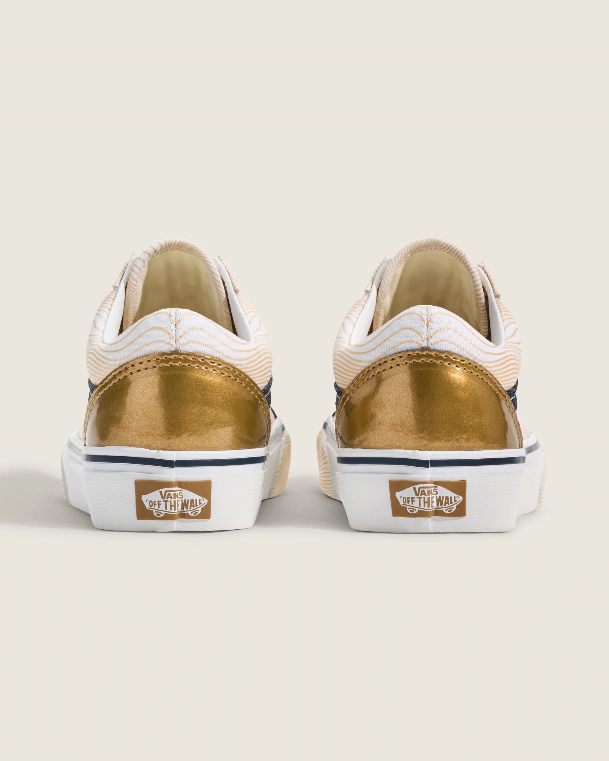 KPop Demon Hunters x Vans Big Kids Old Skool Shoe VANS KPop Demon Hunters Golden ALT3