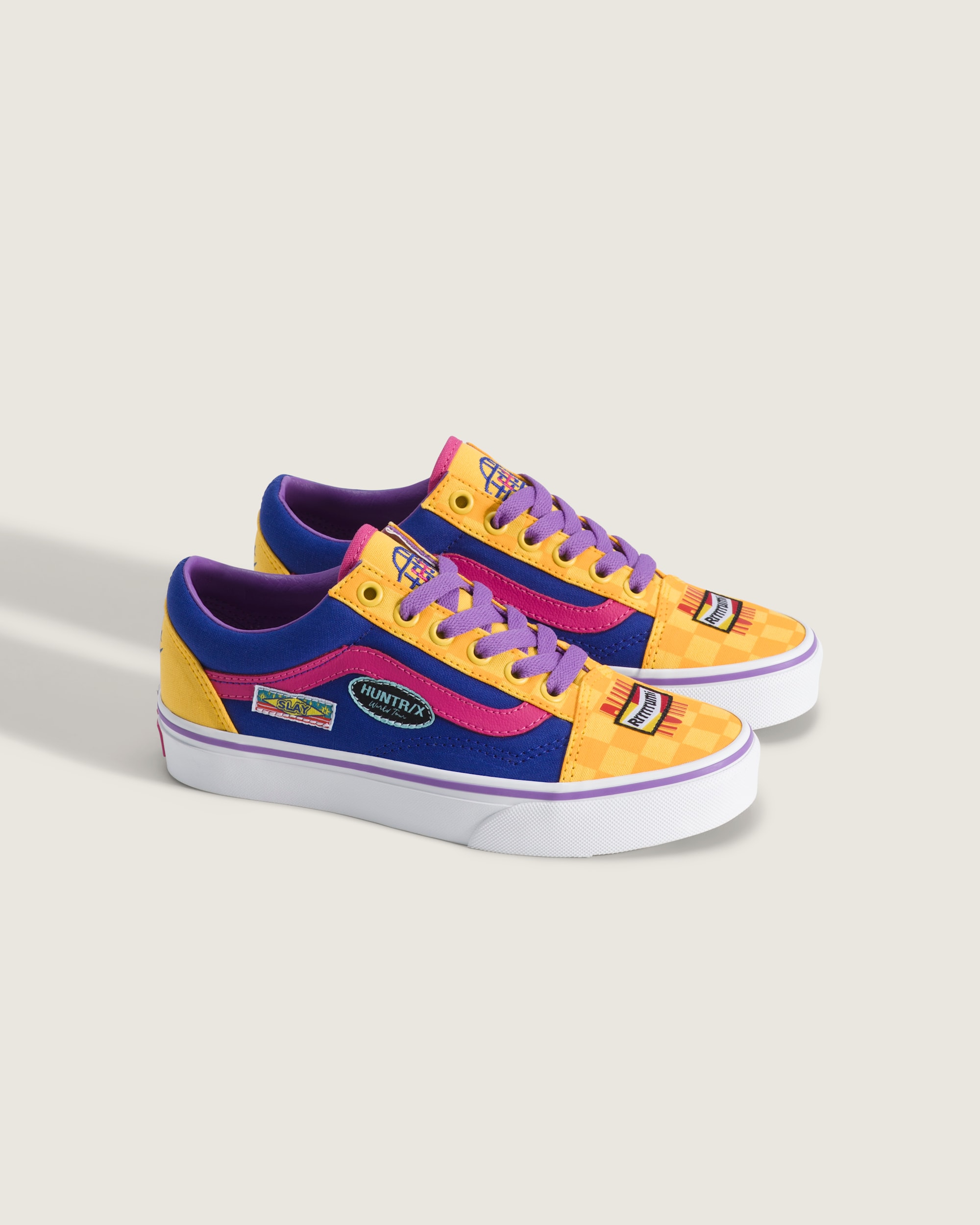 KPop Demon Hunters x Vans Big Kids Old Skool Shoe VANS KPop Demon Hunters Rumi ALT1