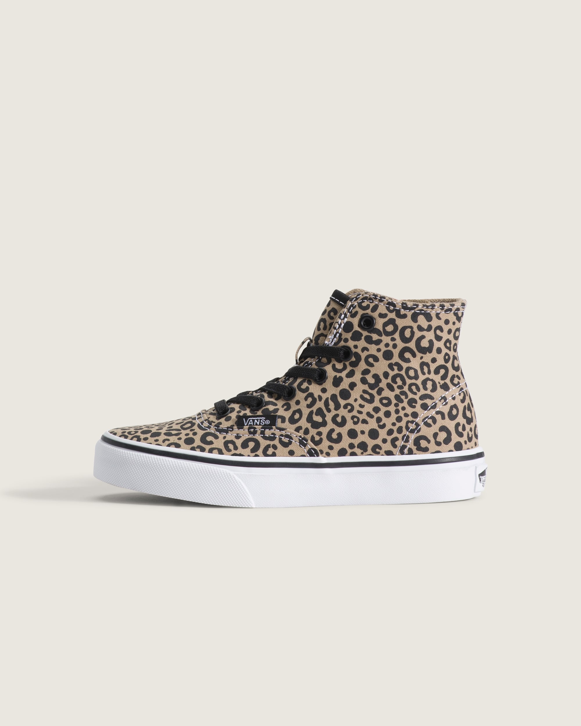 Little Kids Authentic Hi 20 Zip Shoe VANS Leopard Incense Beige  Pink Velvet HERO